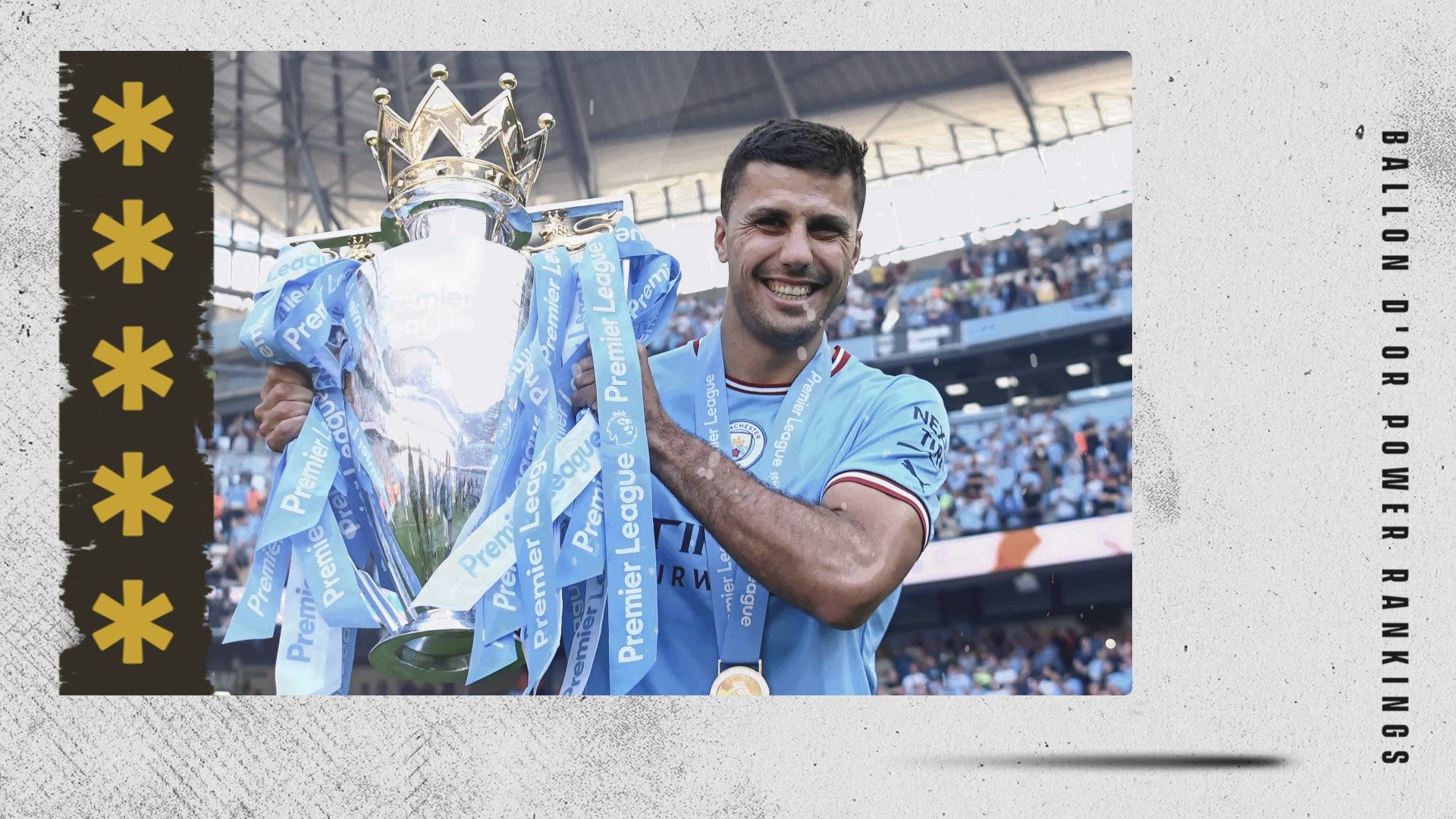 Rodri Ballon d'Or Rankings