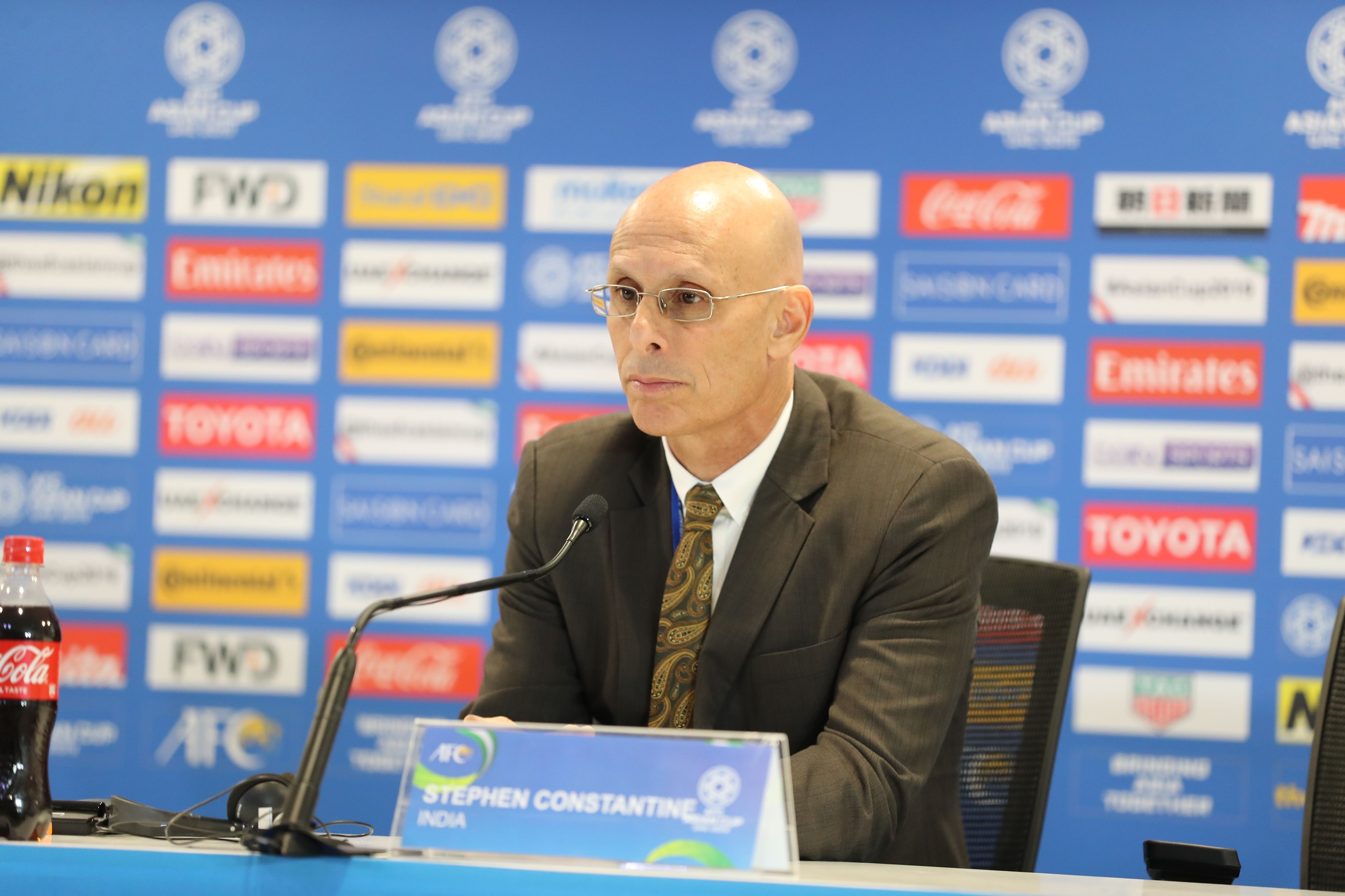 Stephen Constantine India Asian Cup 2019