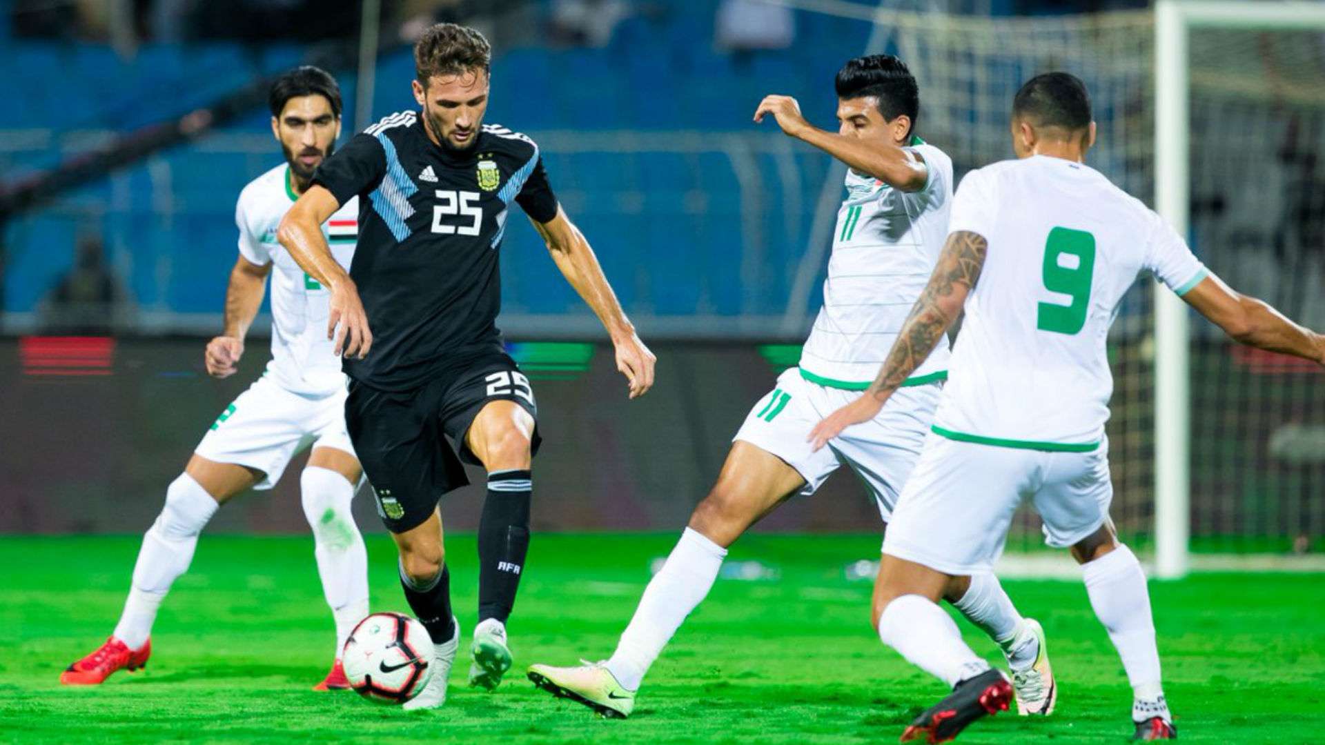 Franco Mudo Vazquez Irak Argentina Amistoso Internacional 11102018