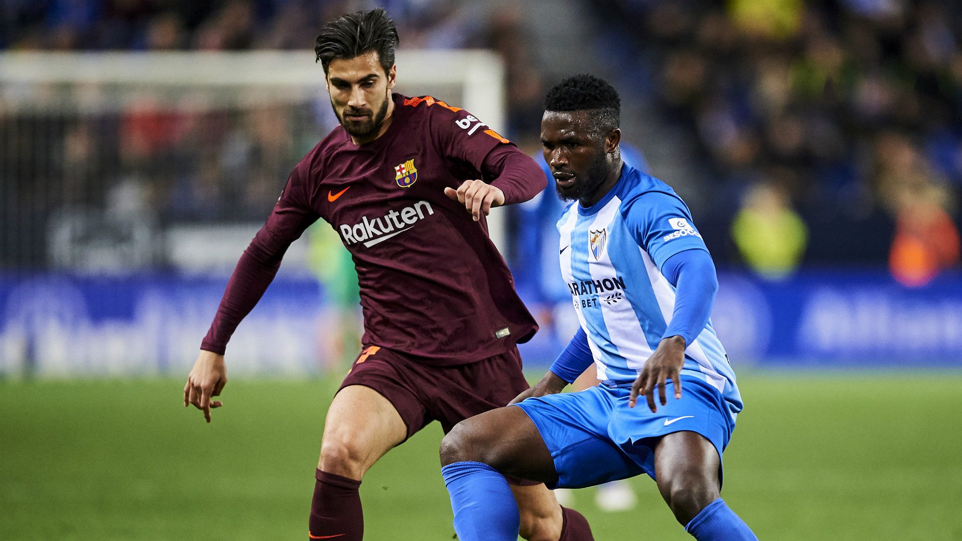 Andre Gomes Isaac Success Malaga Barcelona La Liga