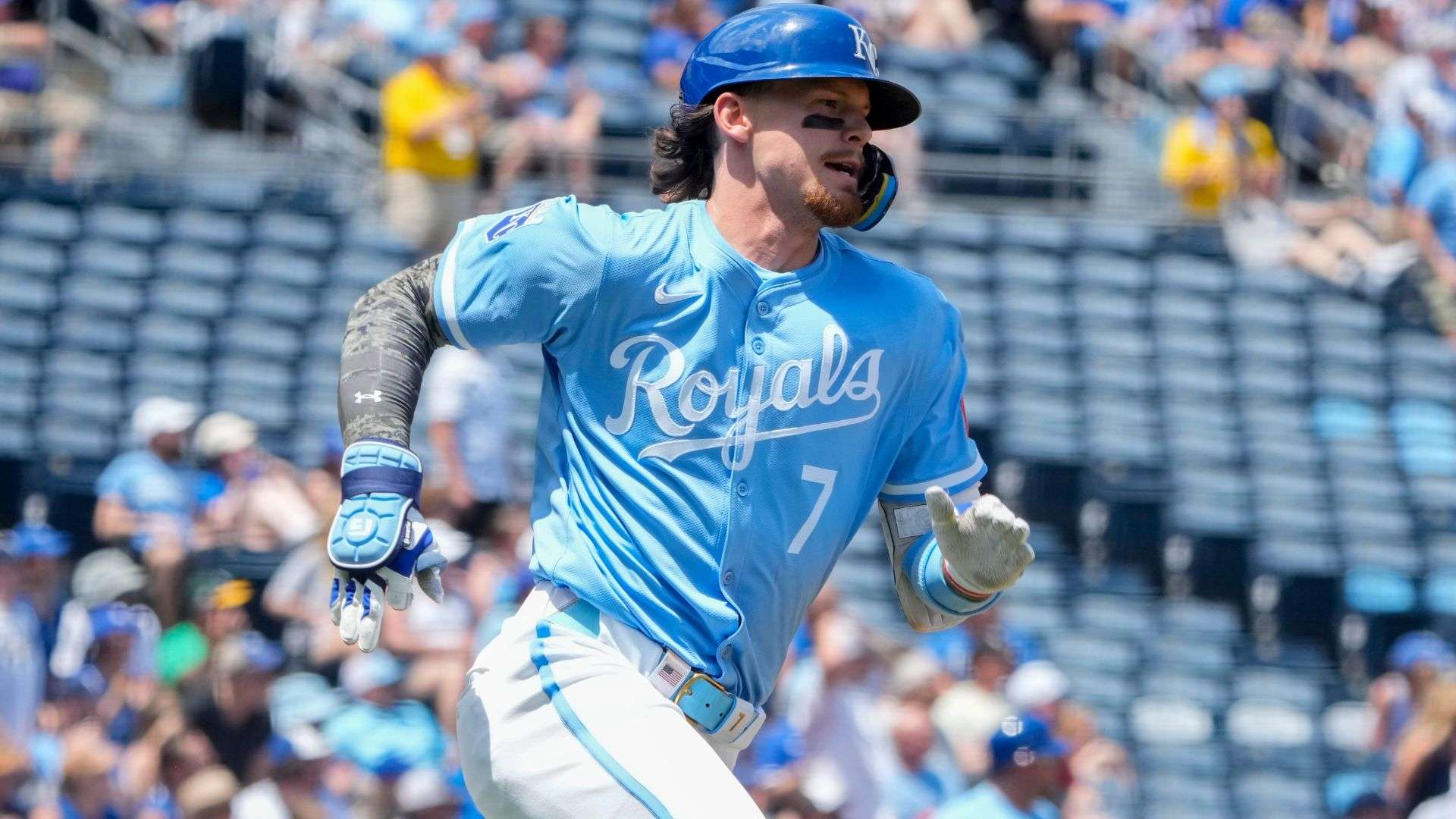 Bobby Witt Jr. #7 of the Kansas City Royals