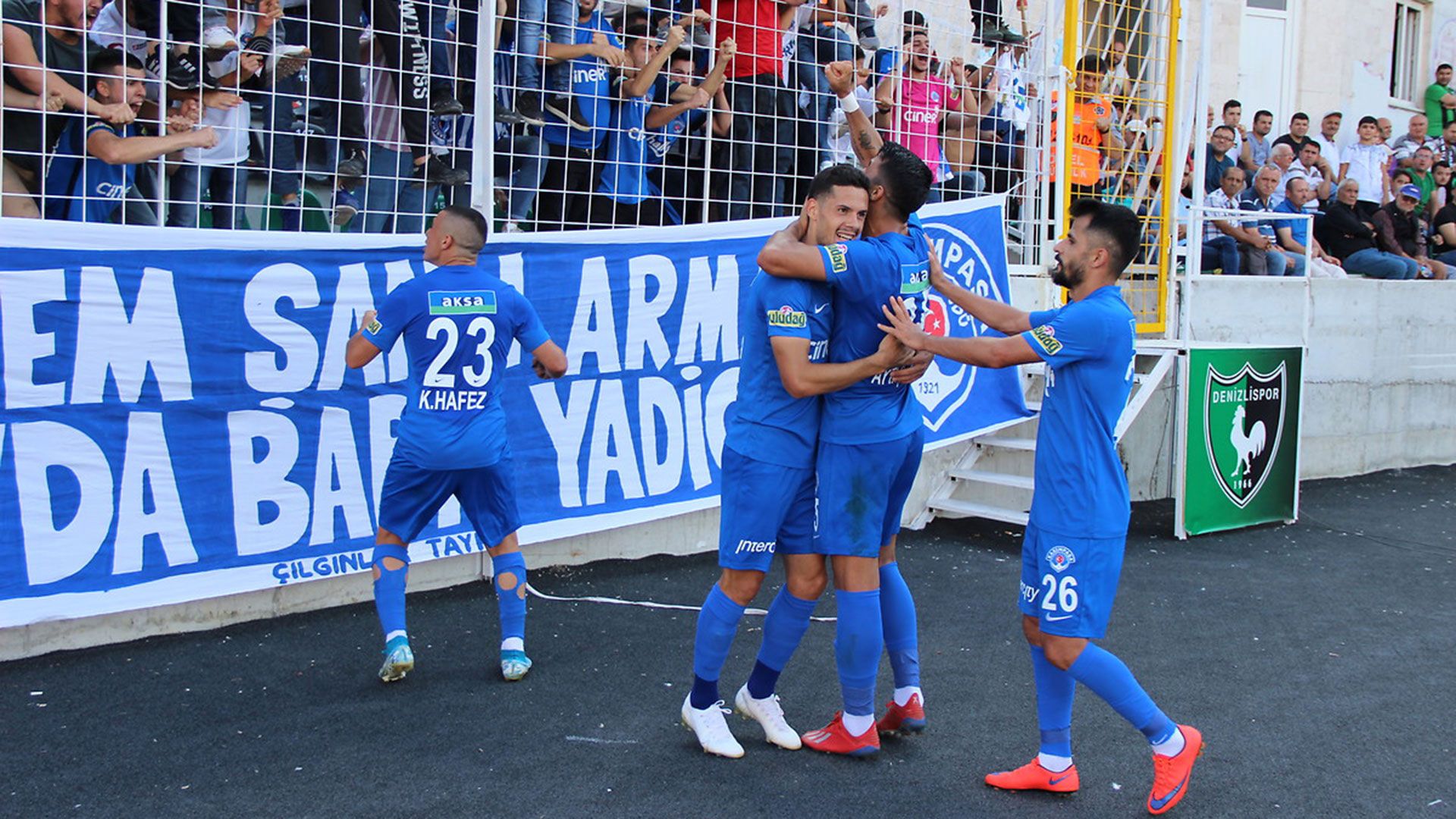 Hajradinovic Goal Celebration Denizlispor Kasimpasa