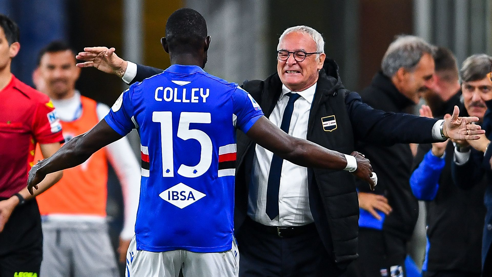Omar Colley Claudio Ranieri Sampdoria Parma Serie A