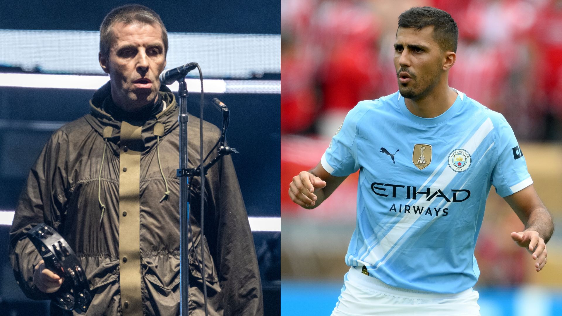 Liam Gallagher Oasis Rodri 2025