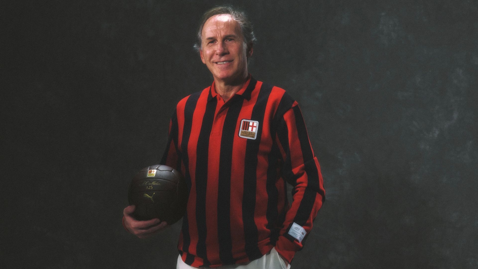 Franco Baresi AC Milan special kit for 125th club anniversary