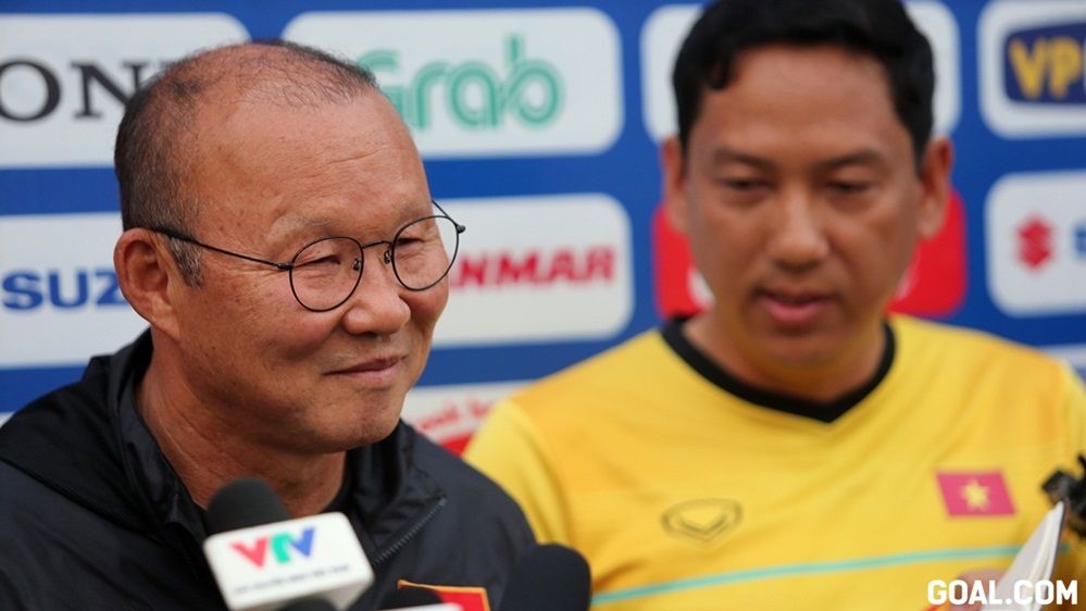 Tuyển Việt Nam tập luyện chuẩn bị AFF Cup 2018