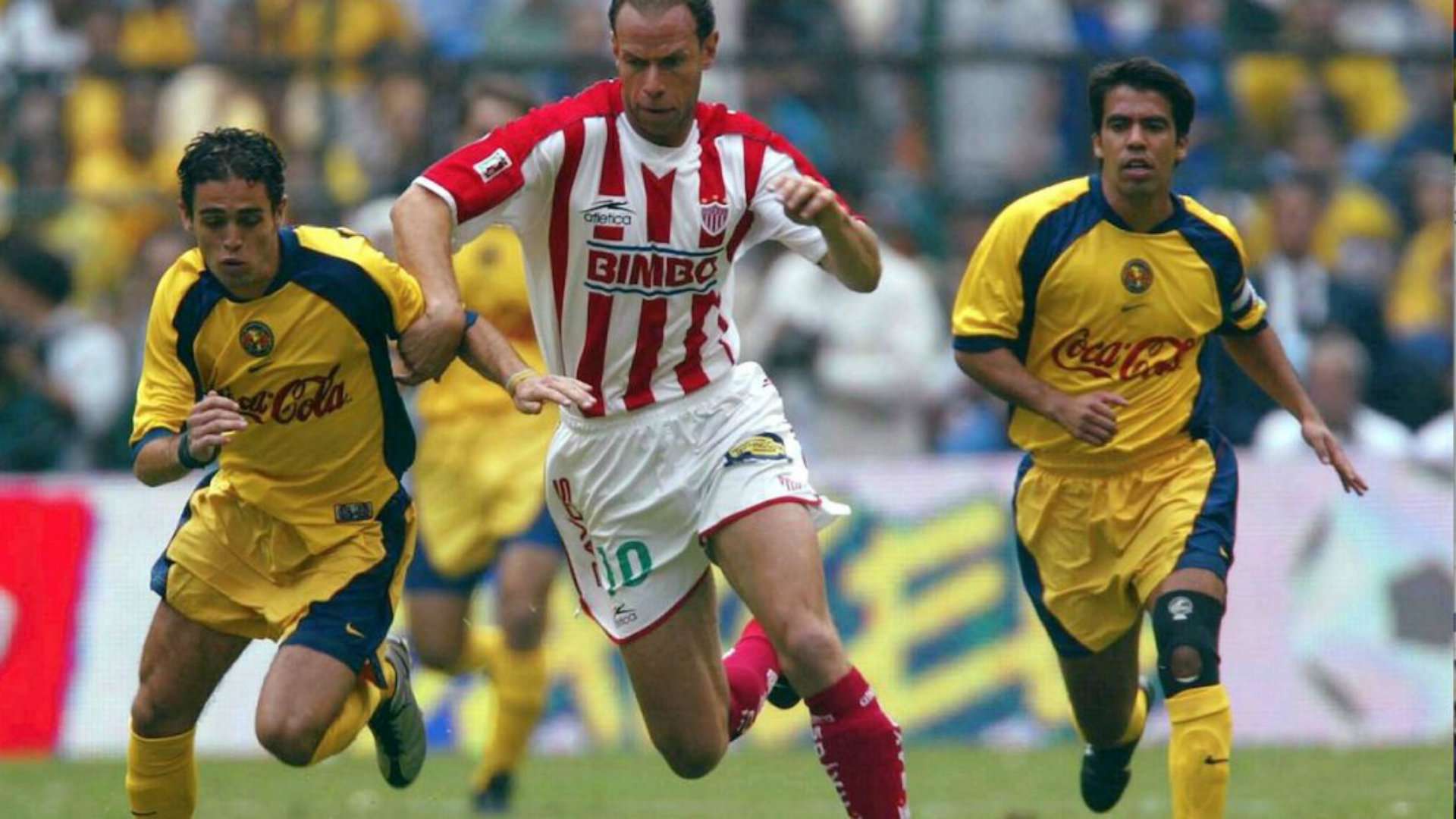 Gringo Castro Luis Roberto Alves Zague Pável Pardo América Necaxa América final Verano 2002 121218