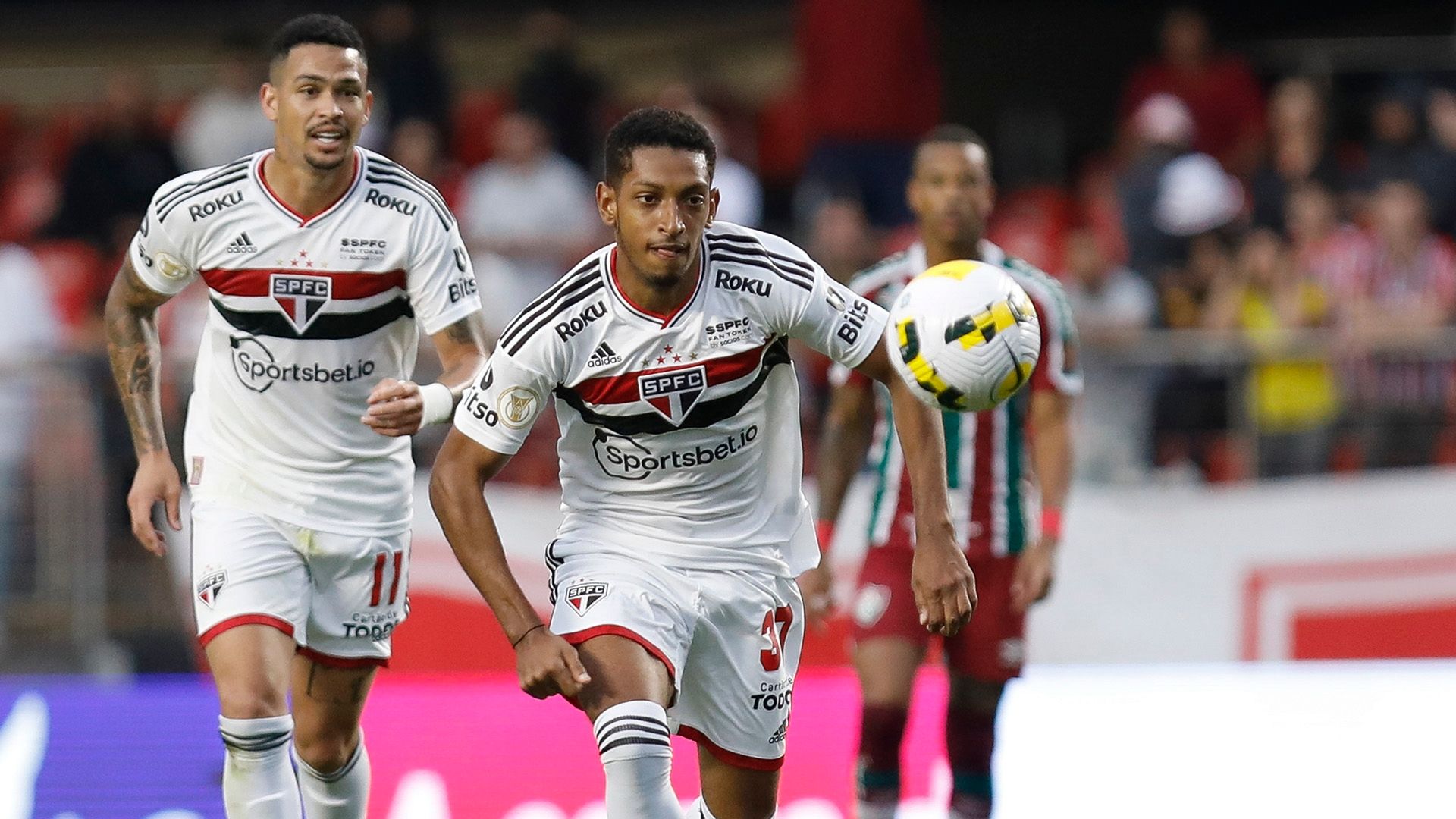 Luciano e Talles Costa, São Paulo x Fluminense, Brasileirão, 17072022