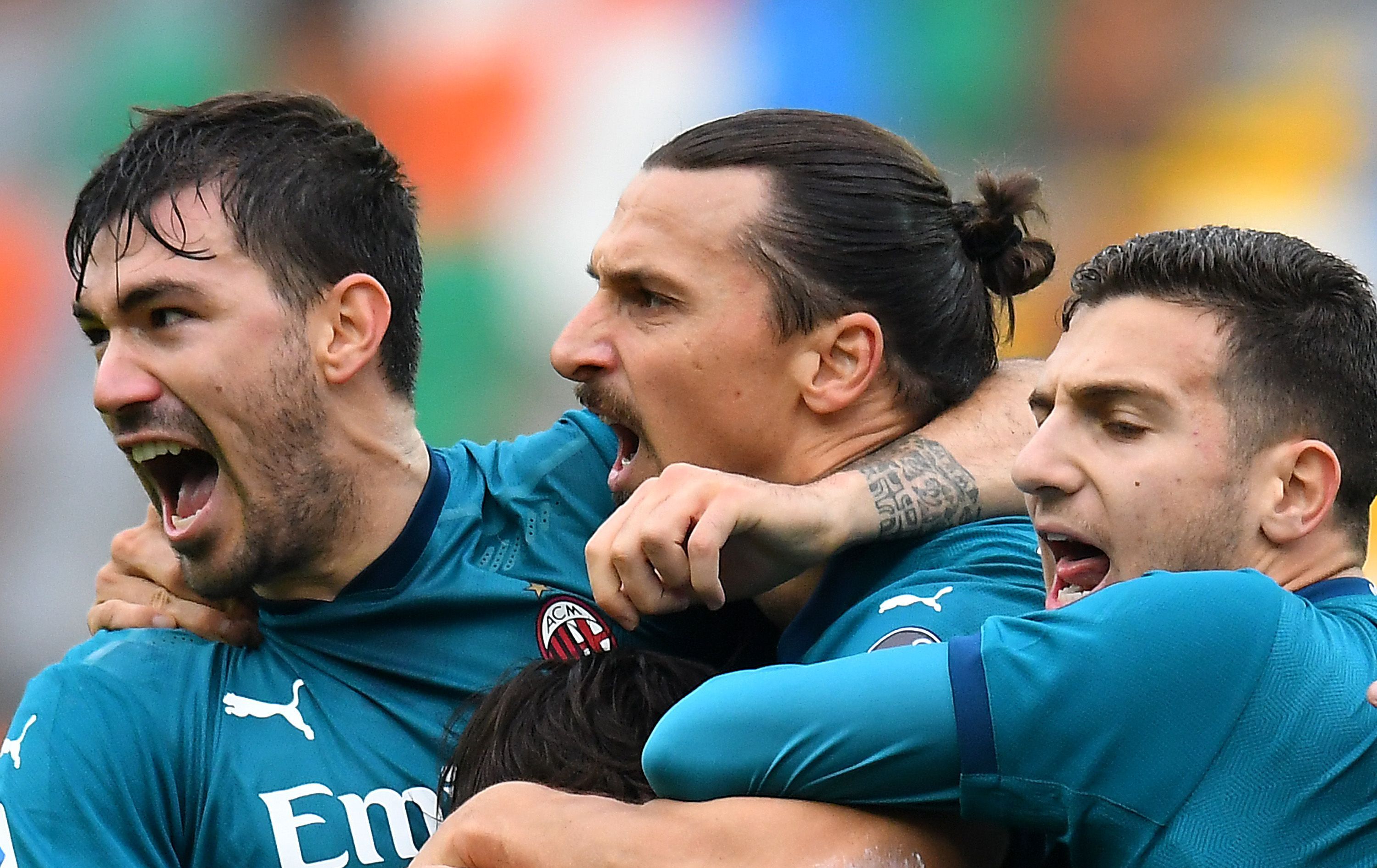 Romagnoli Ibrahimovic Milan