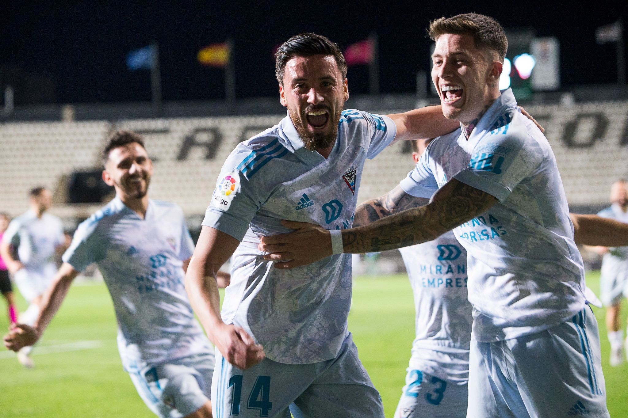 Javi Muñoz y Cristo, Mirandés