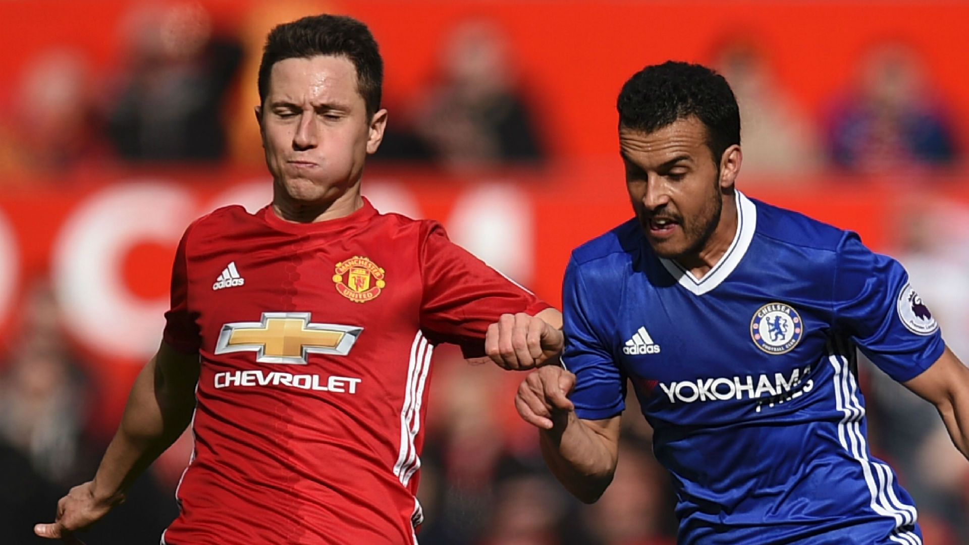 Ander Herrera Manchester United Pedro Chelsea