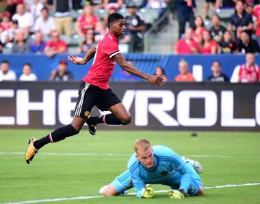 Marcus Rashford LA Galaxy Manchester United