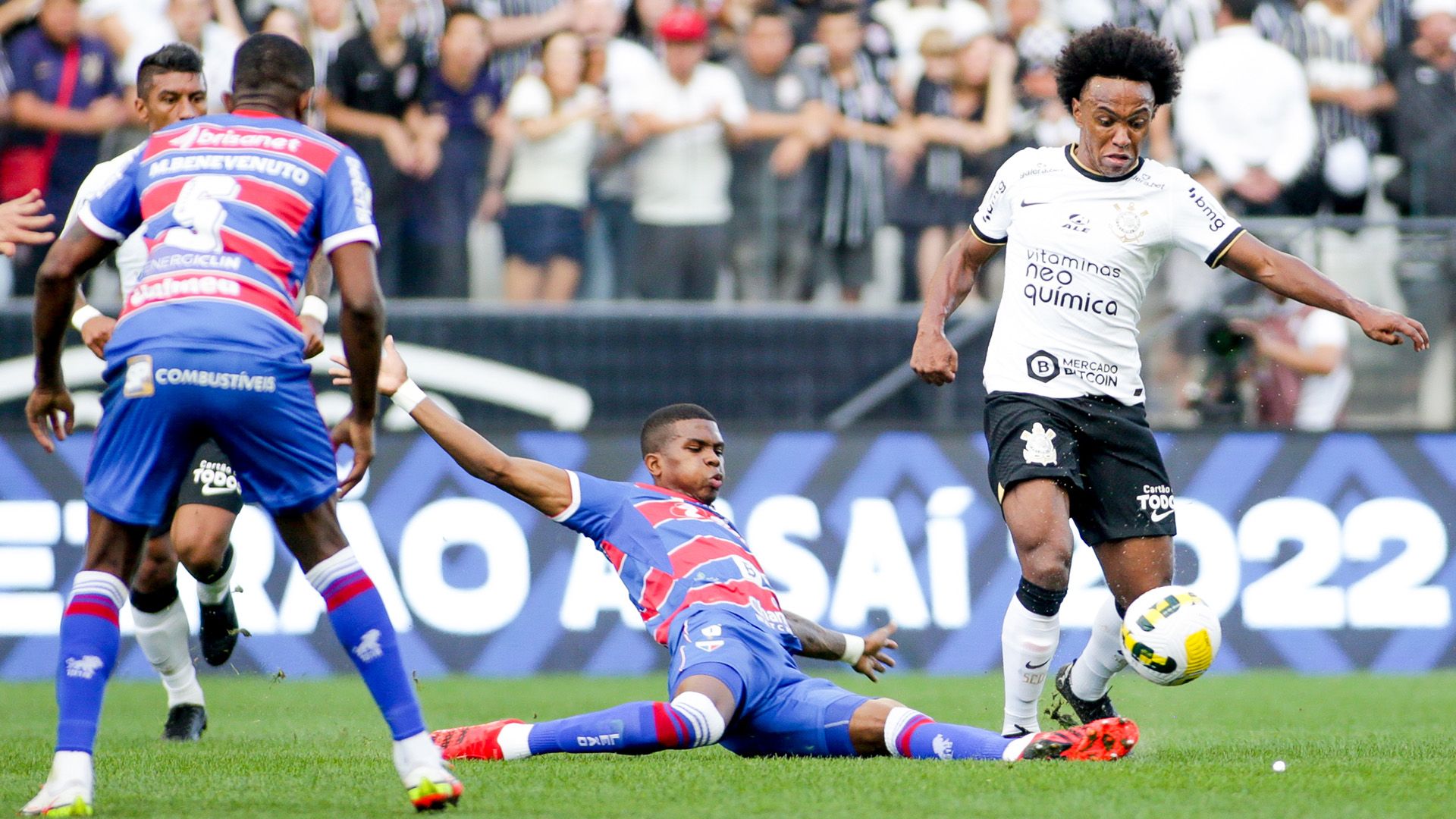 Corinthians x Fortaleza, pelo Brasileirão 2022