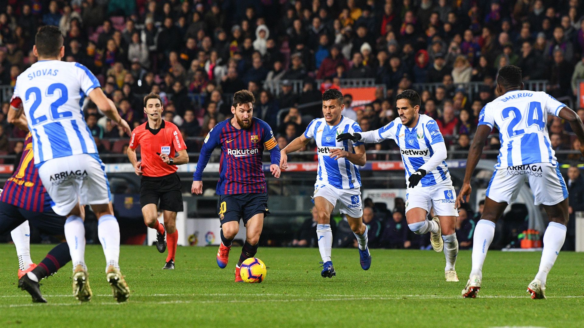 MESSI BARCELONA LEGANES LALIGA