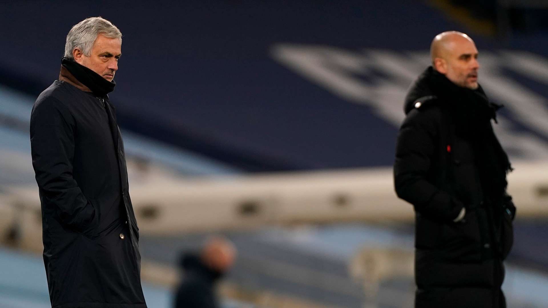 Jose Mourinho Pep Guardiola 02132021