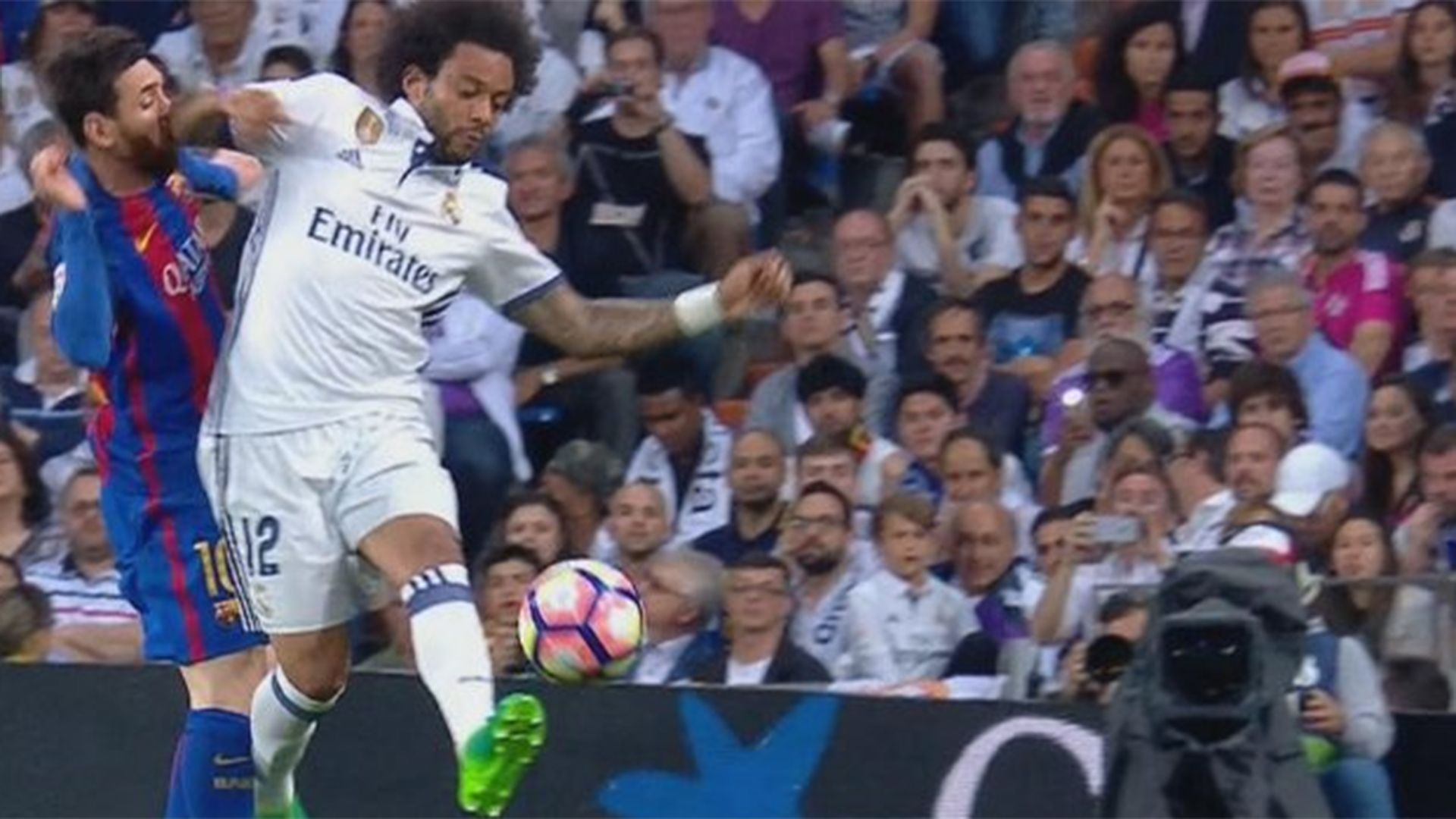 Marcelo Messi Real Madrid Barcelona La Liga 23042017