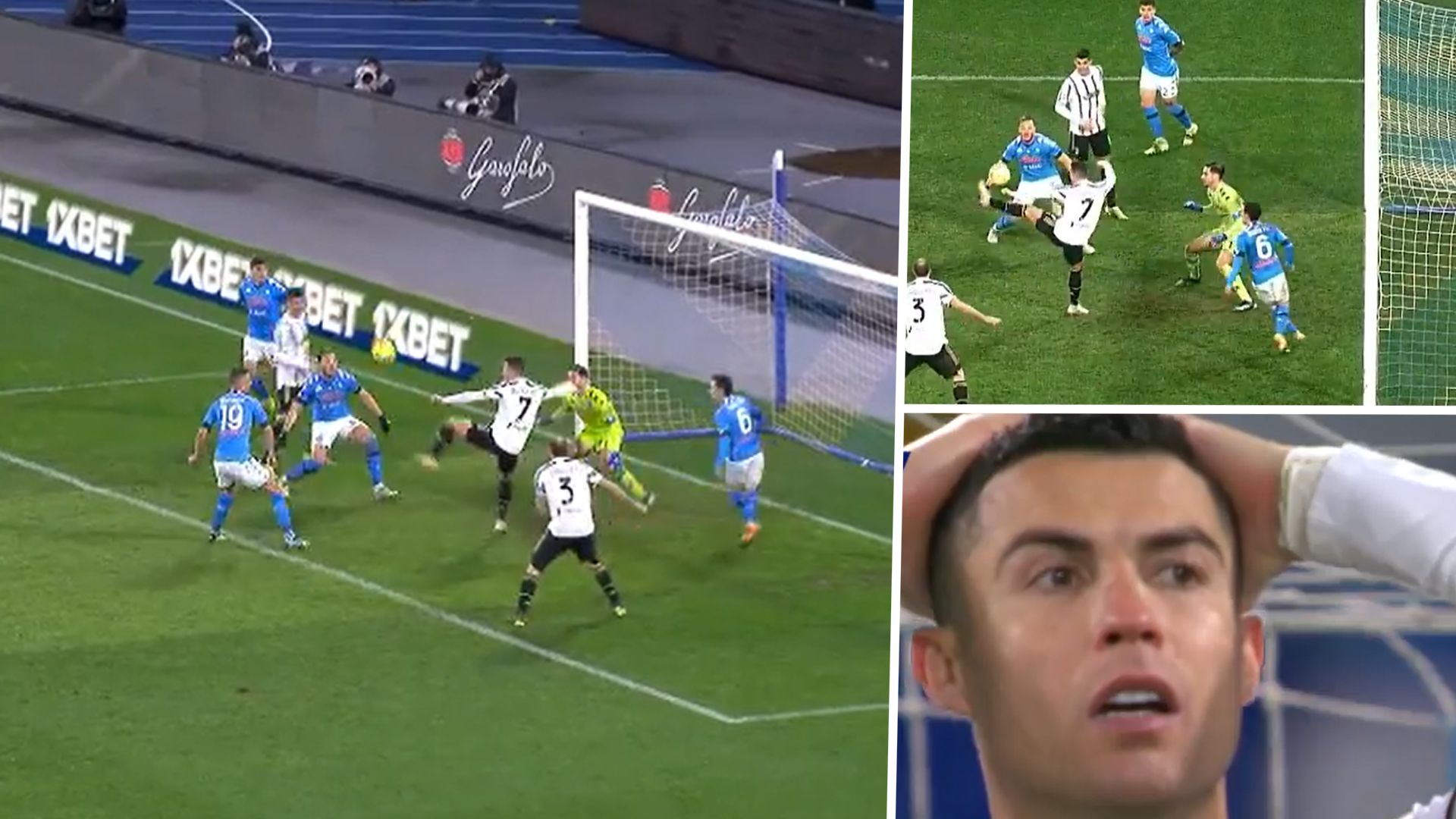 RONALDO JUVENTUS NAPOLI GFX