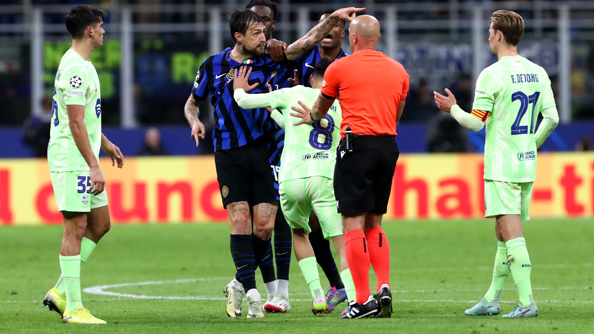 Acerbi Inigo Martinez Inter Barcellona