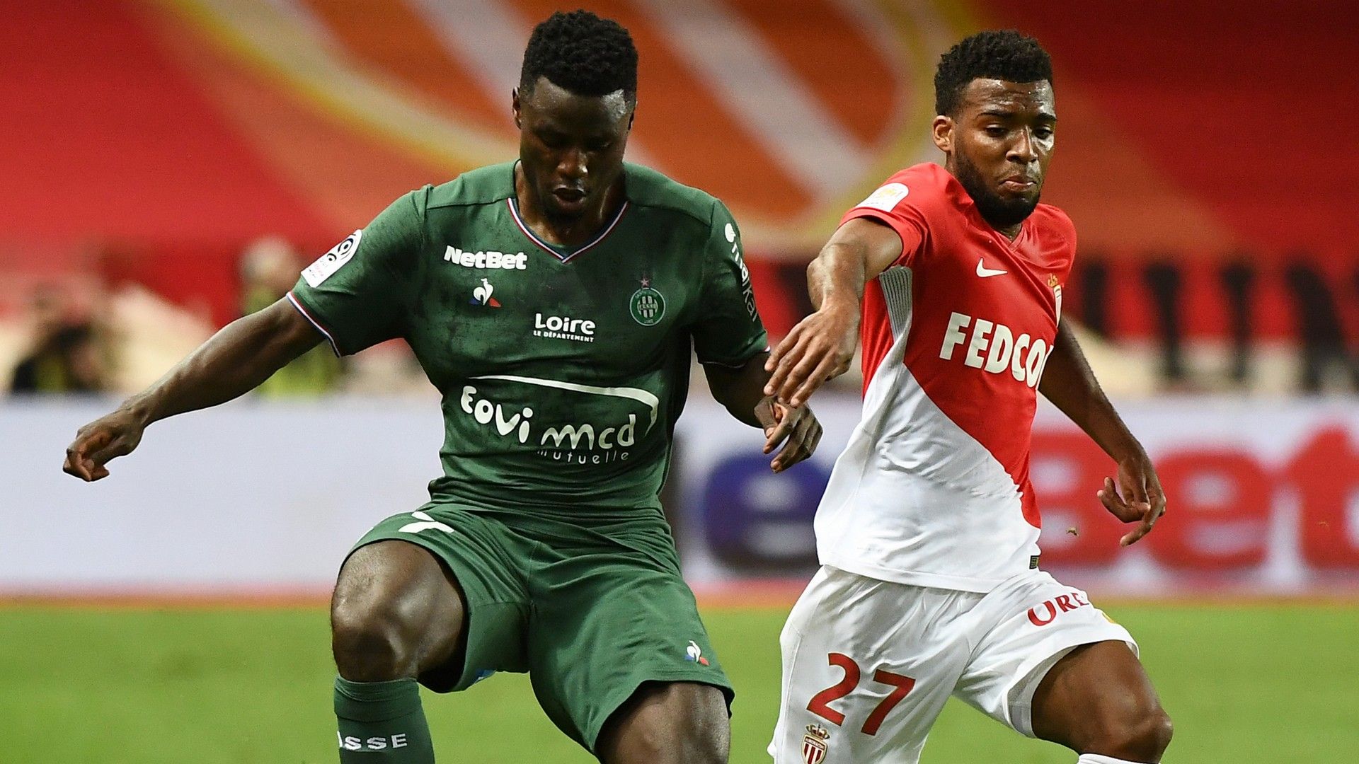 Paul-Georges Ntep Thomas Lemar Monaco Saint-Etienne Ligue 1 12052018