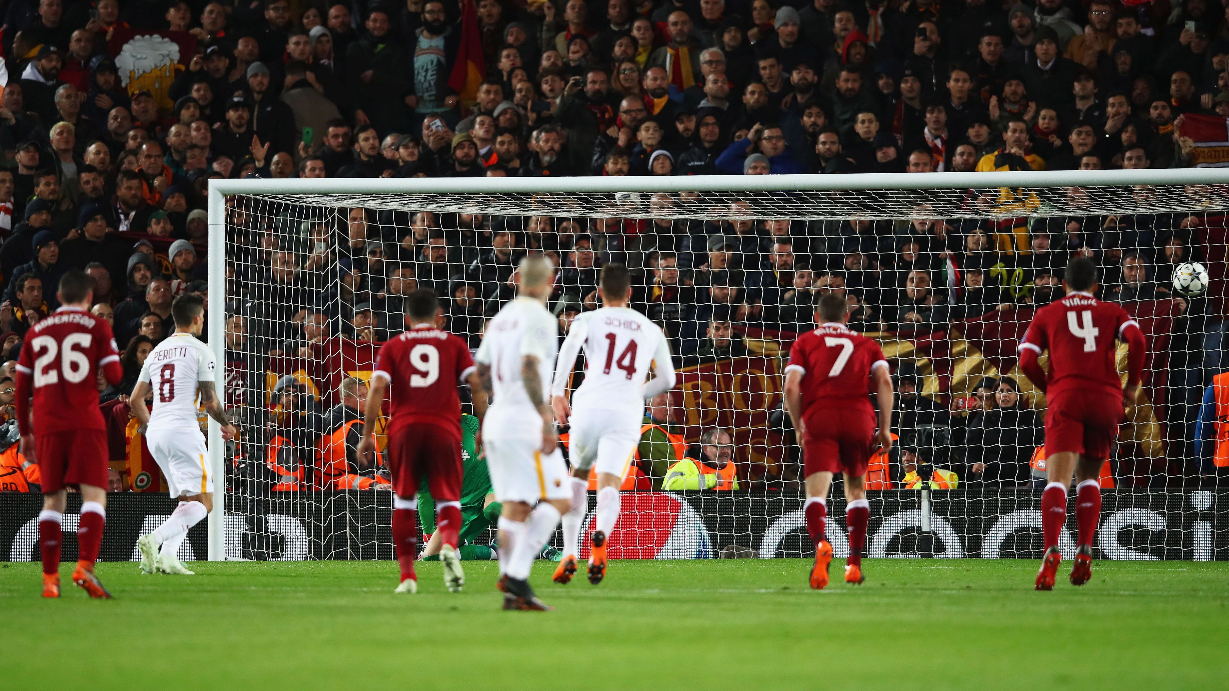 Diego Perotti Roma Liverpool