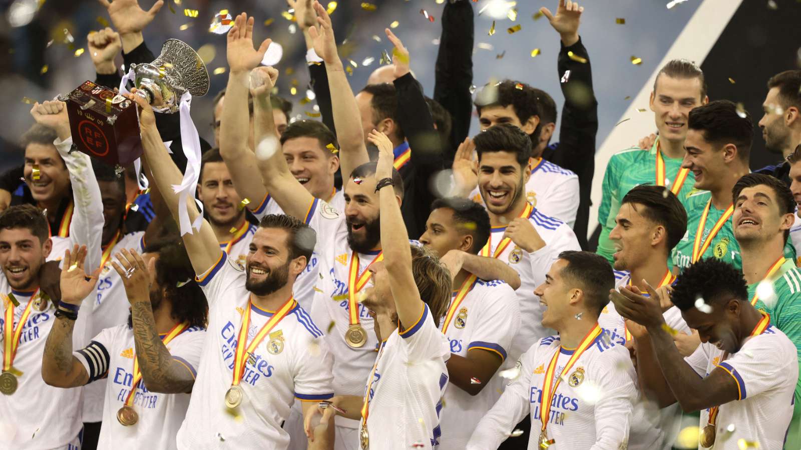 Real Madrid Supercopa de España 2022 16012022