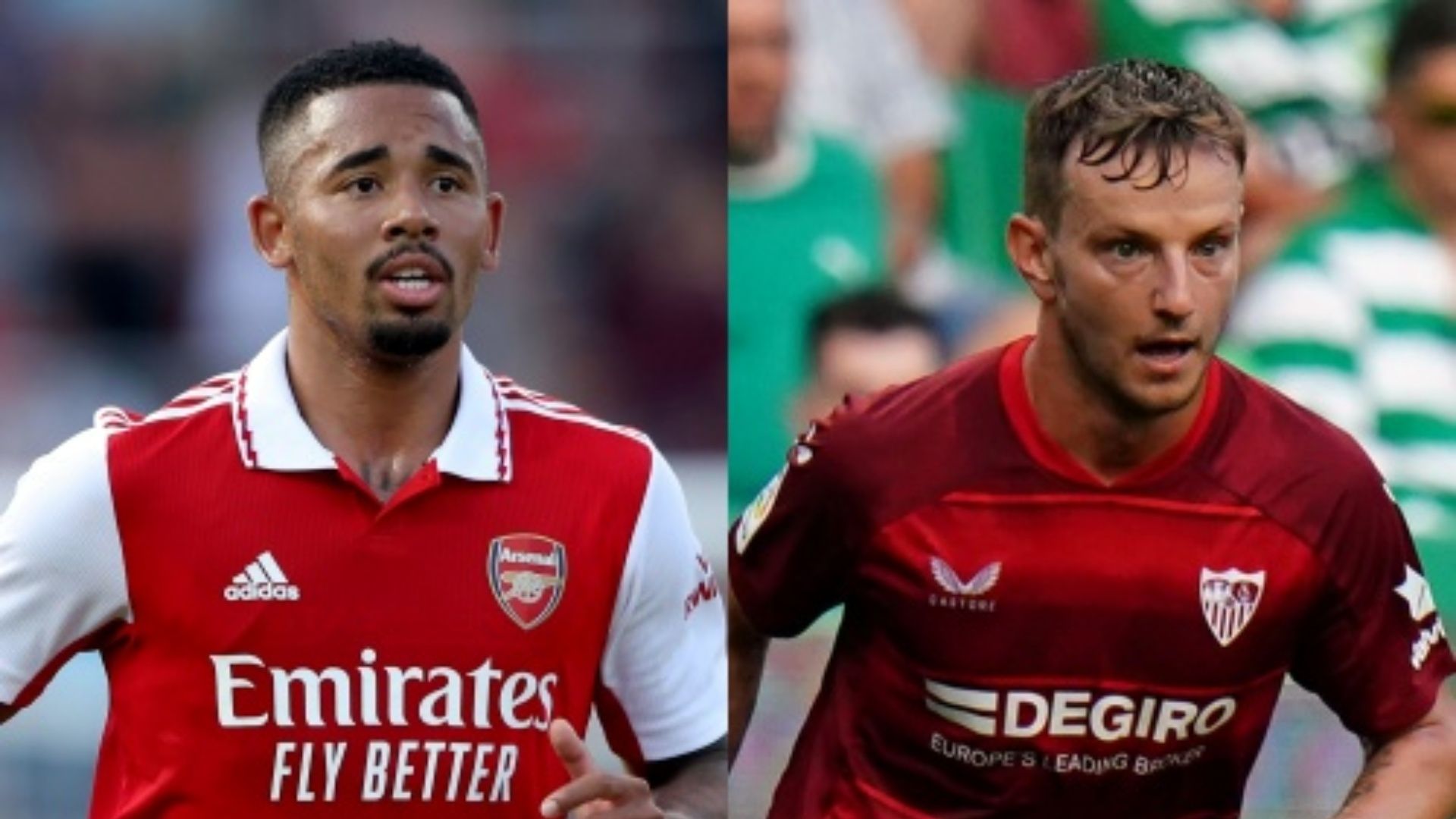 Gabriel Jesus Arsenal Ivan Rakitic Sevilla