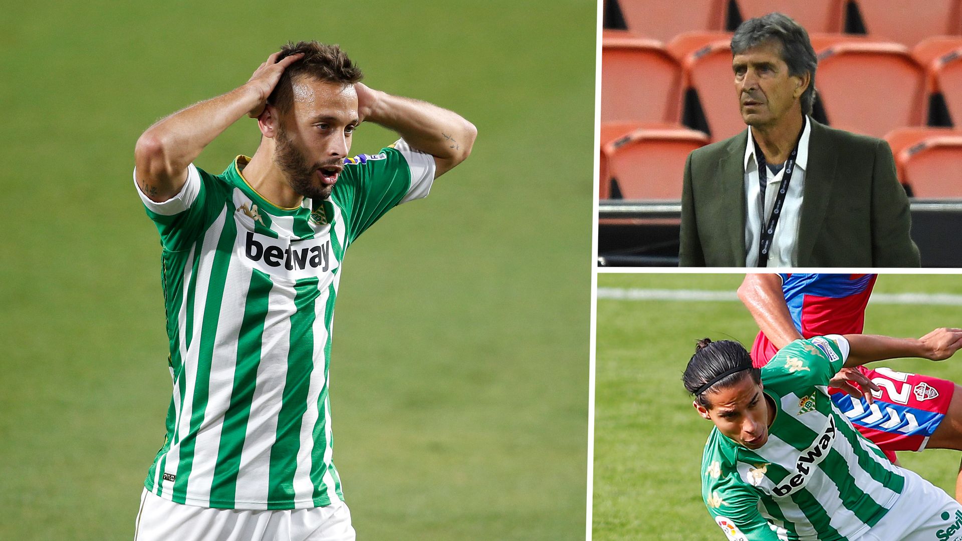 Canales Pellegrini Lainez Betis