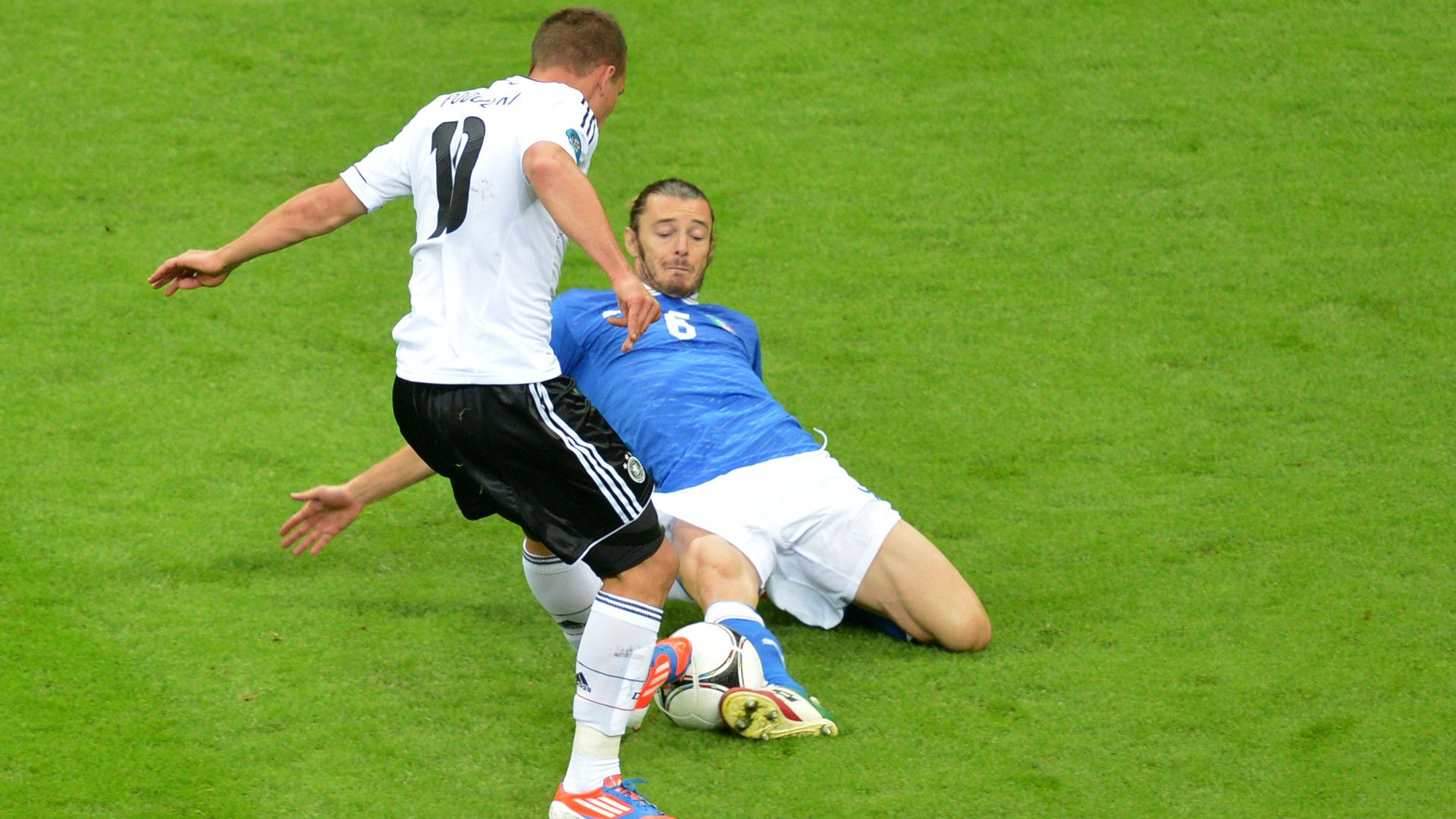 Federico Balzaretti Lukas Podolski Euro 2012