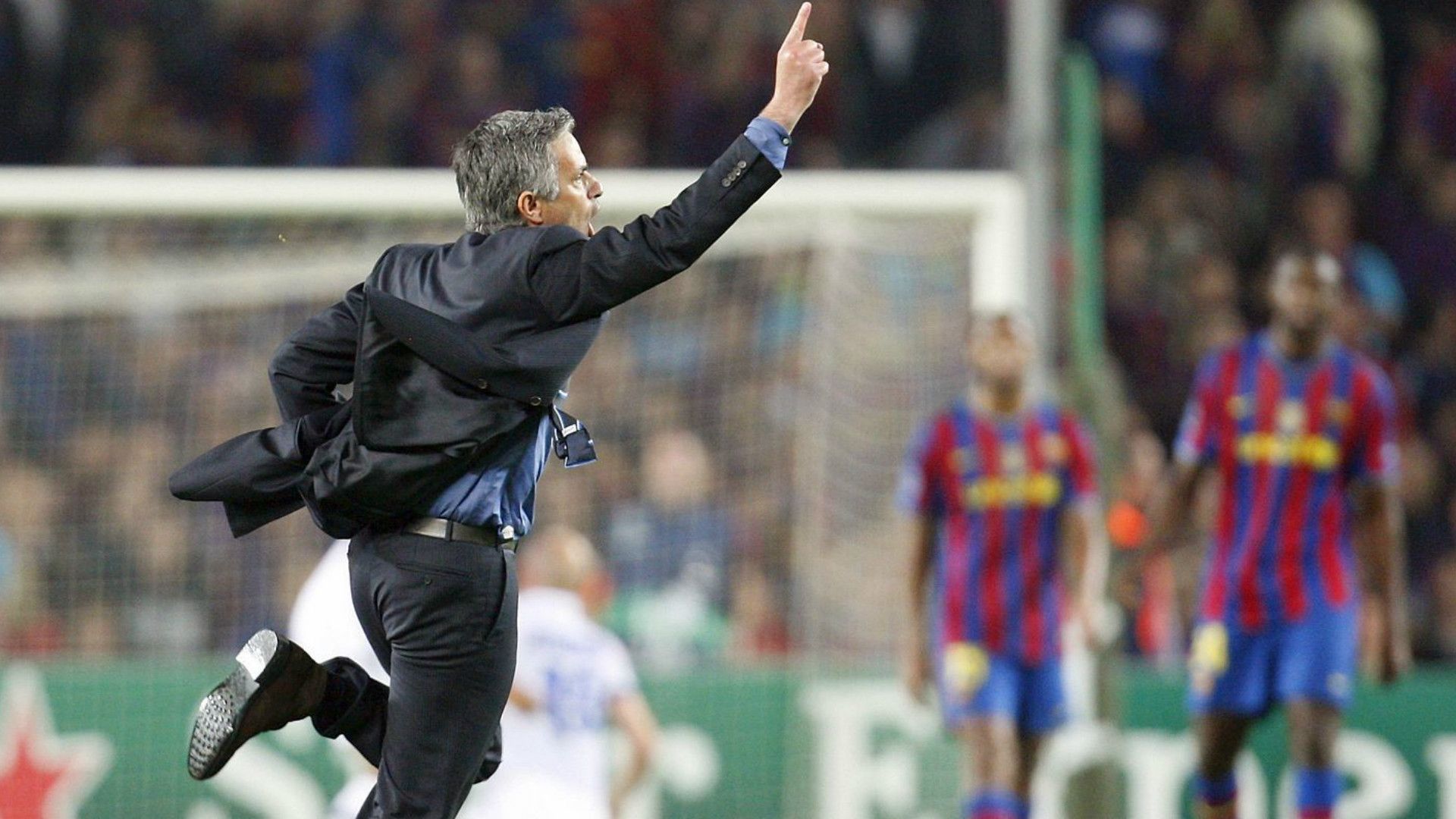 Jose Mourinho Inter Milan Barcelona 2010