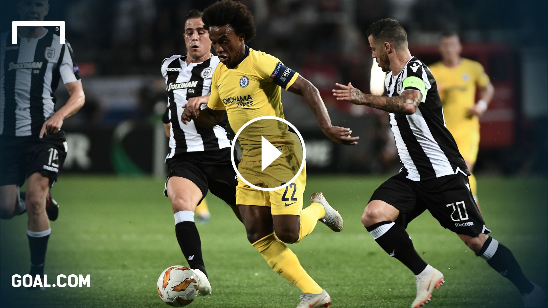 paok chelsea highlights