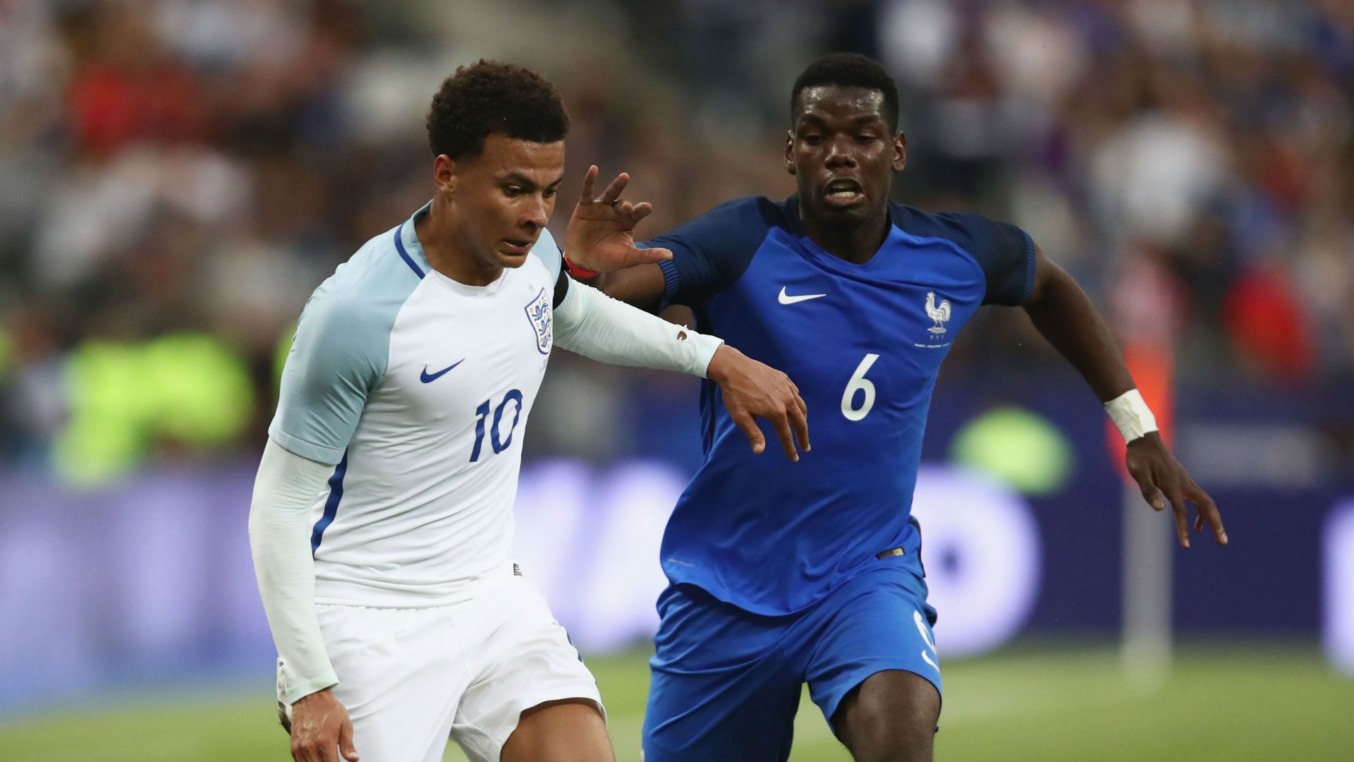Dele Alli Paul Pogba England France
