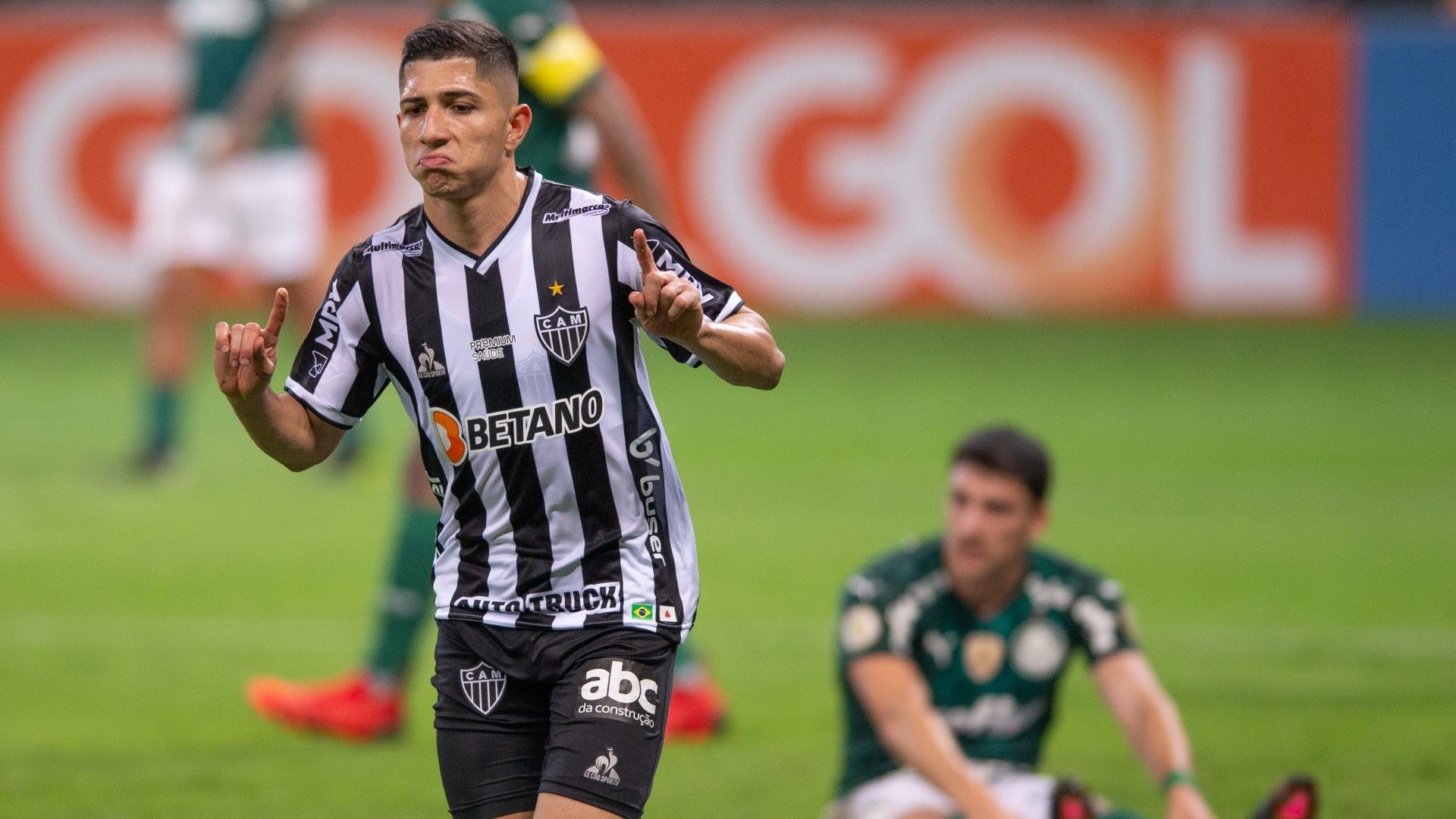 Savarino Atlético-MG Palmeiras Brasileirão 14 08 2021