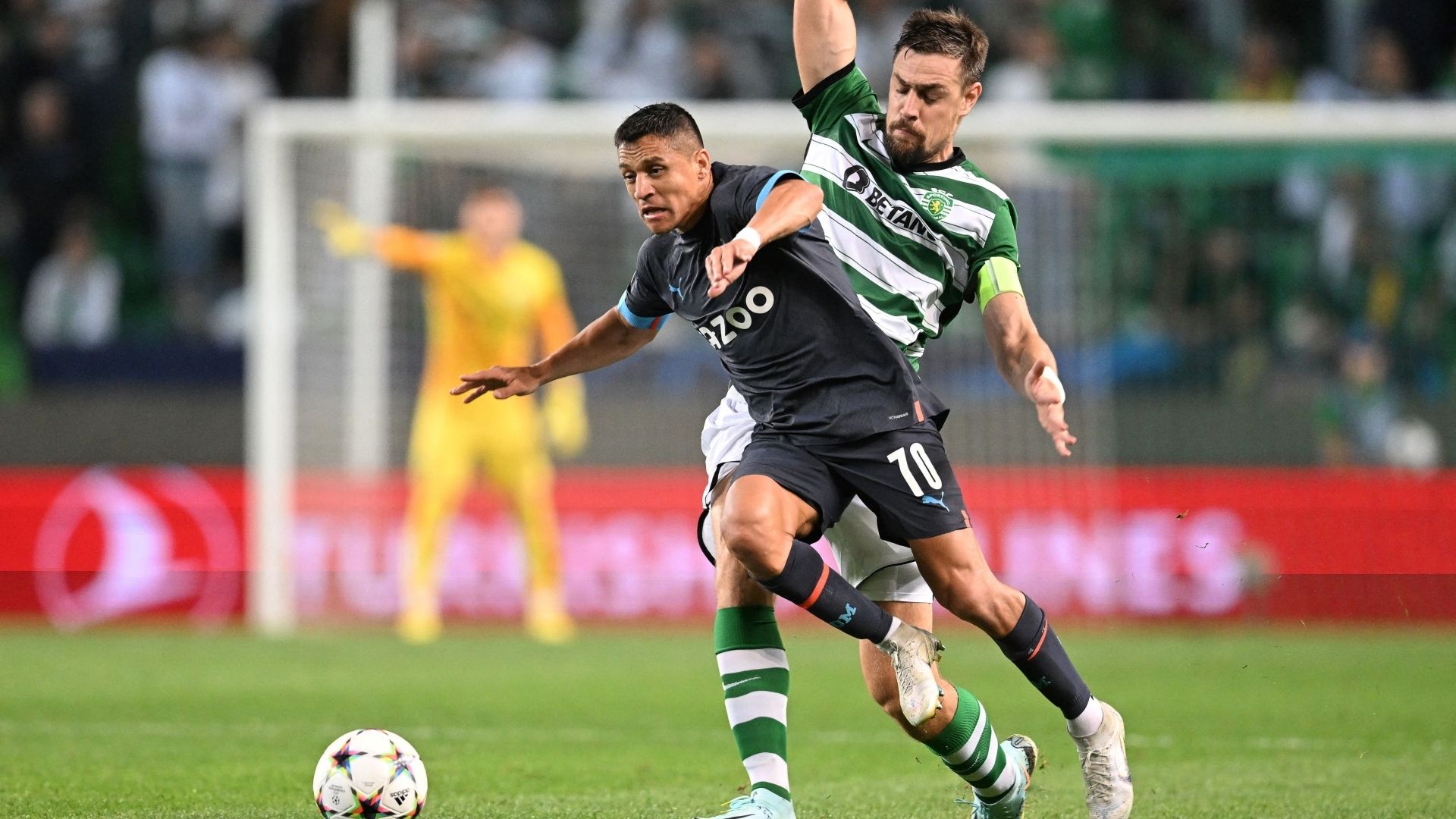 121022 Sporting de Lisboa Olympique de Marsella Sebastián Coates Alexis Sánchez