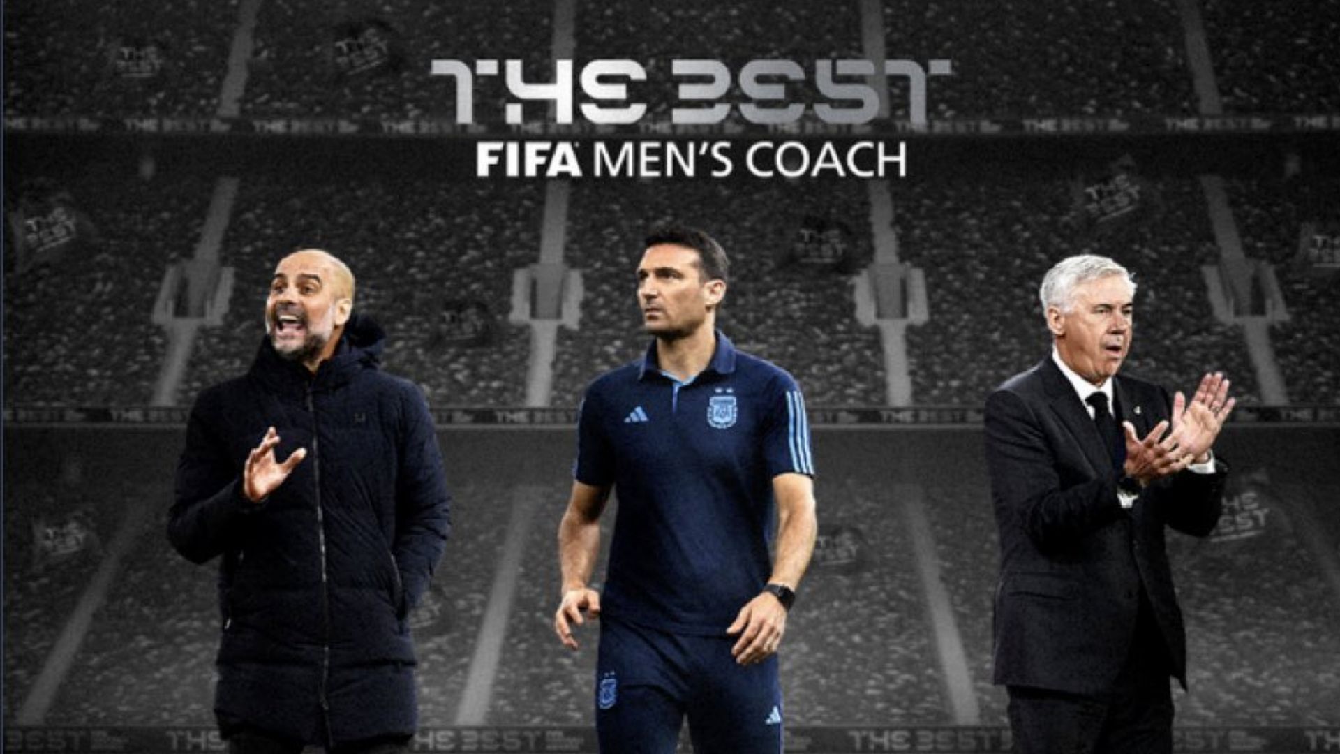 the best terna mejor entrenador 2022 scaloni guardiola ancelotti