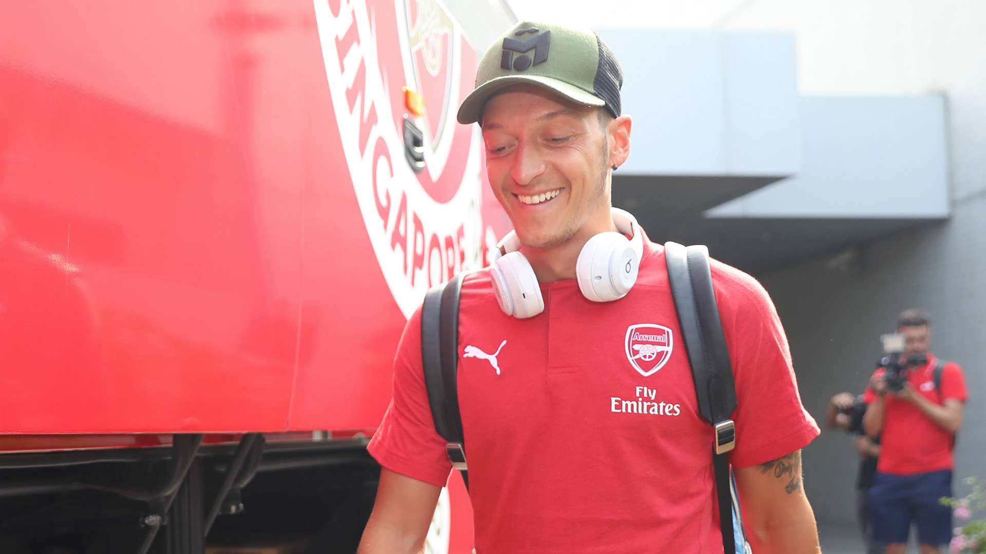 Mesut Ozil Arsenal ICC 2018 Singapore