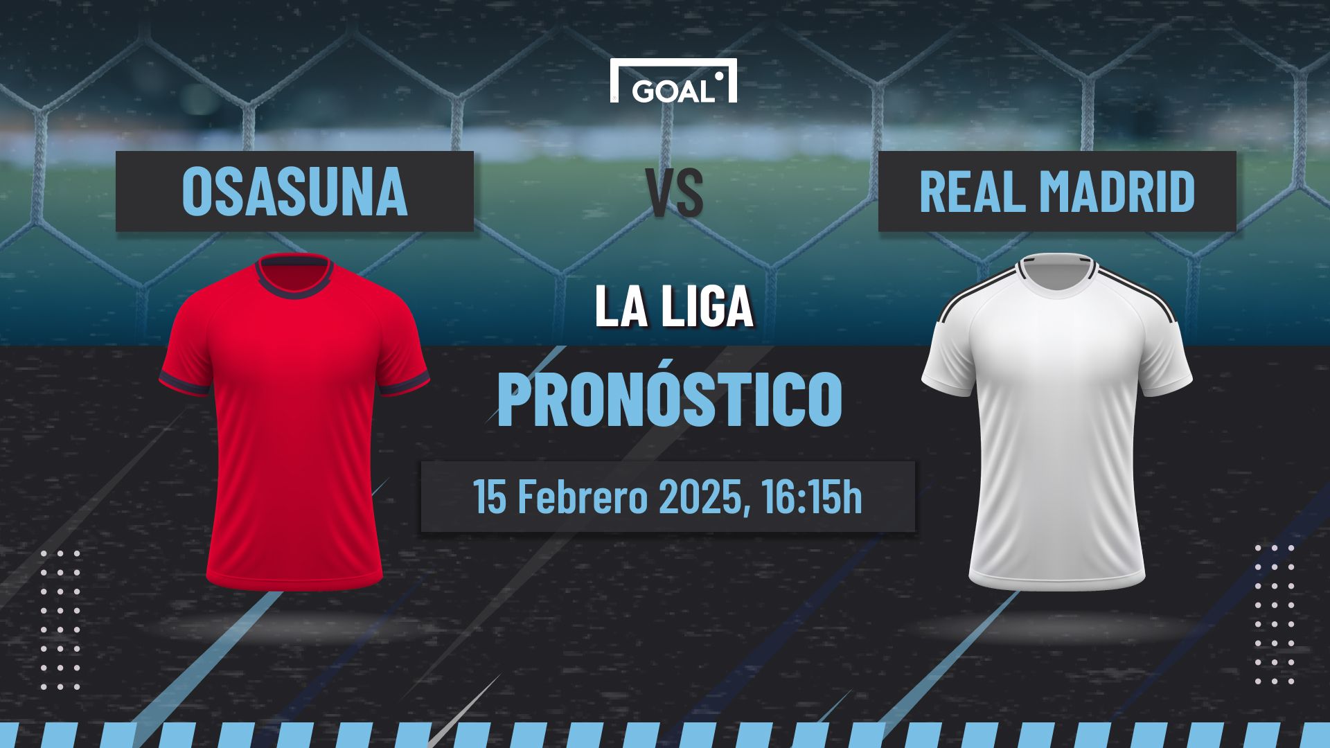 Osasuna vs Real Madrid Pronóstico y Apuestas LaLiga | 15/02/25