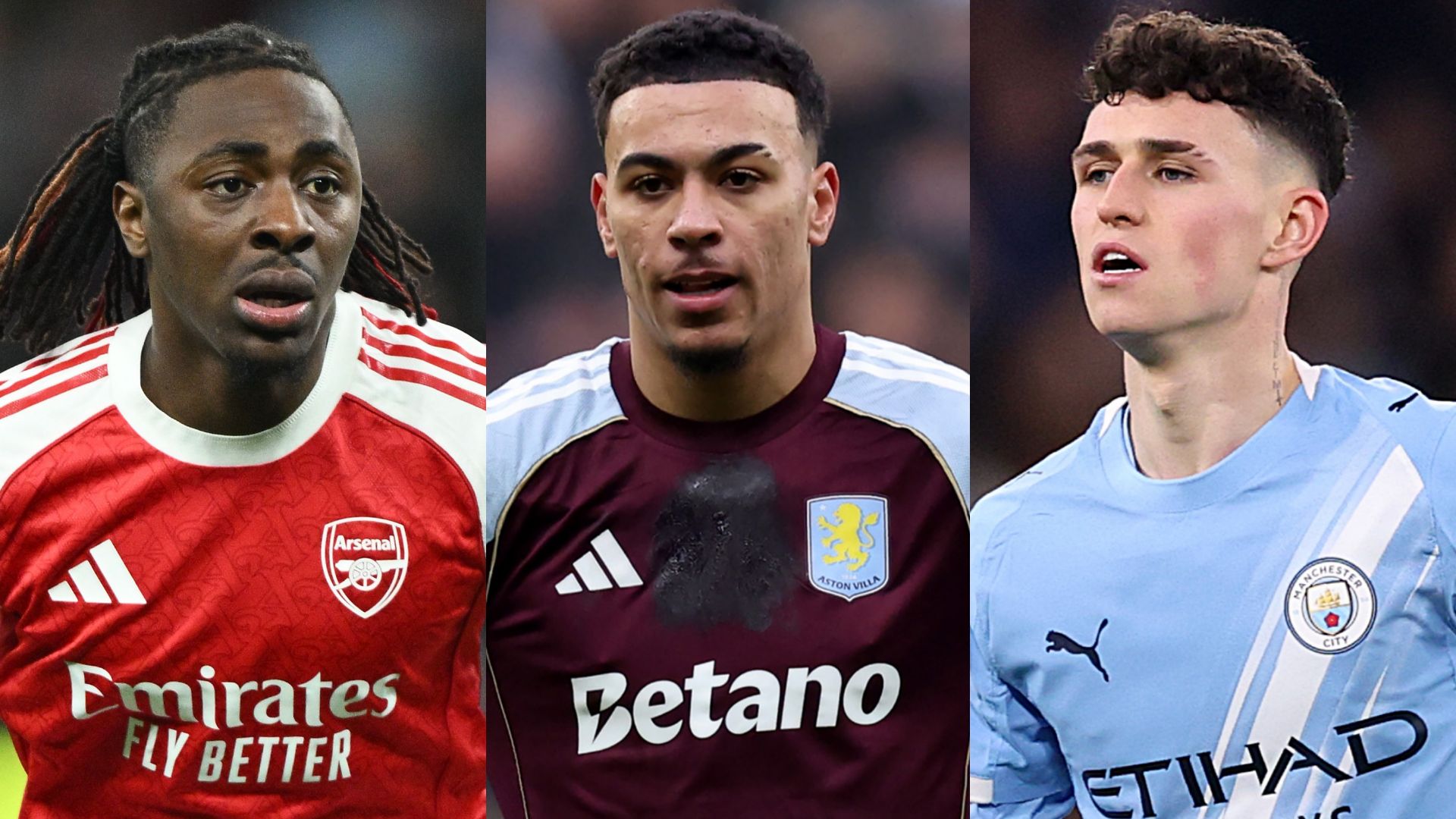 Morgan Rogers Eberechi Eze Phil Foden 2025-26