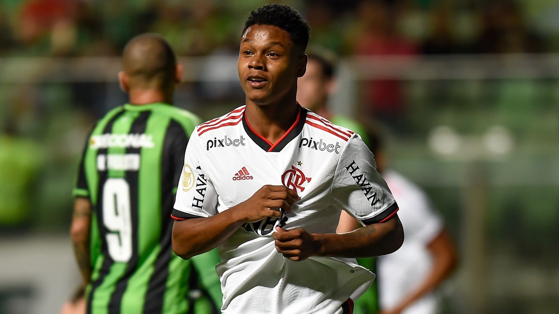 Matheus França Flamengo América-MG Brasileirão 22 10 2022