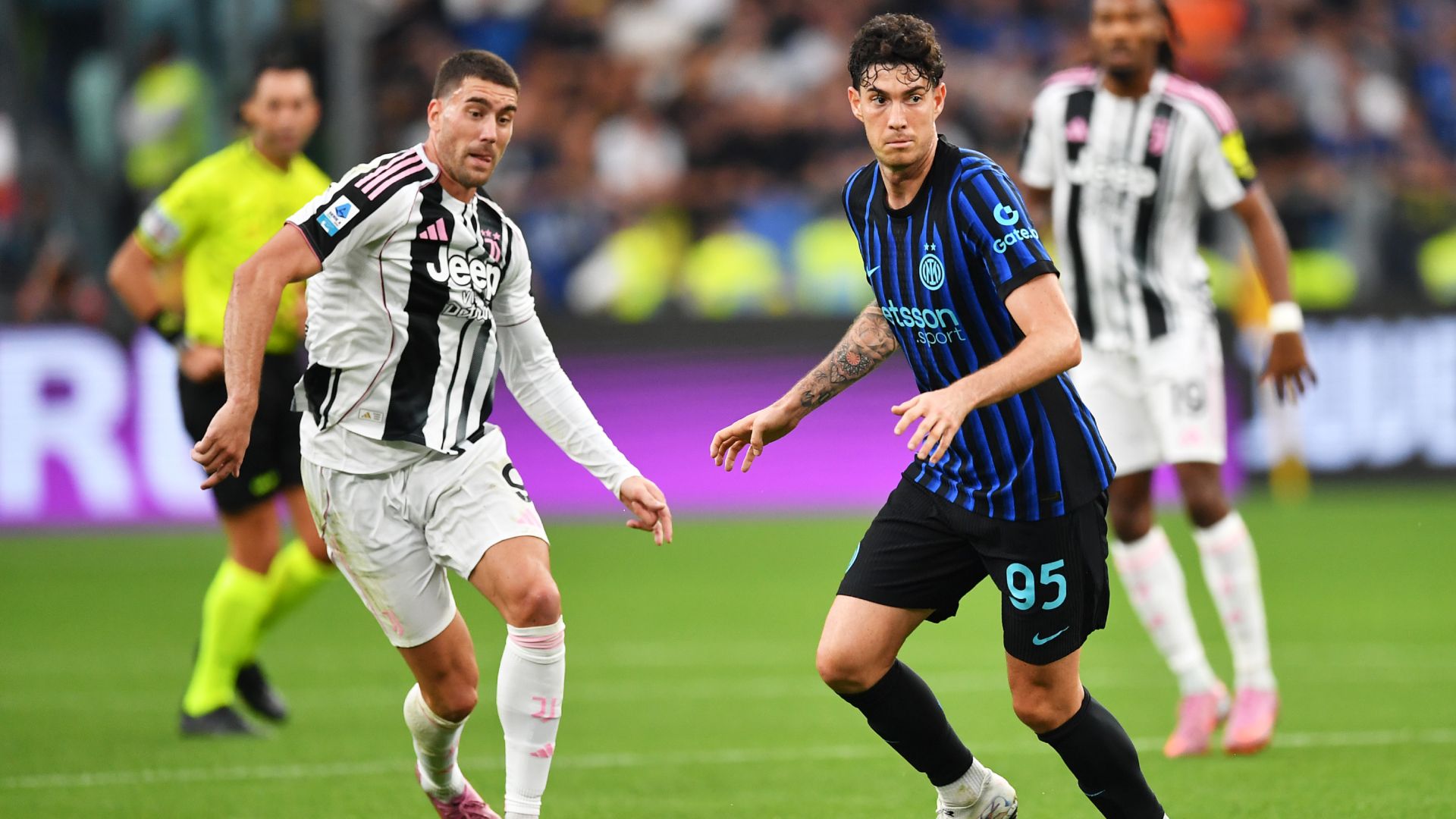 bastoni juventus inter 13 settembre 2025 