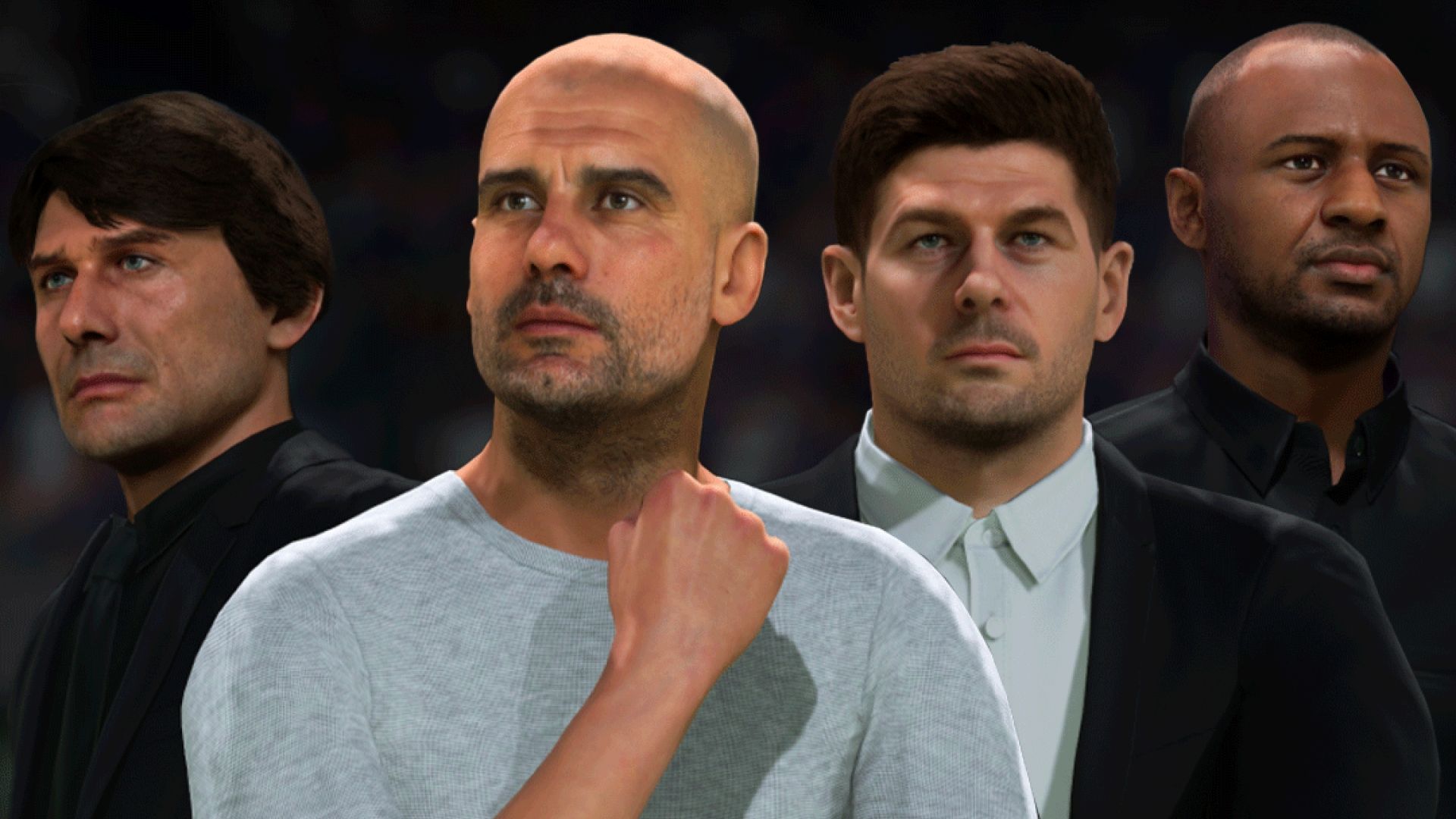 Conte Guardiola Gerrard Vieira FIFA 23