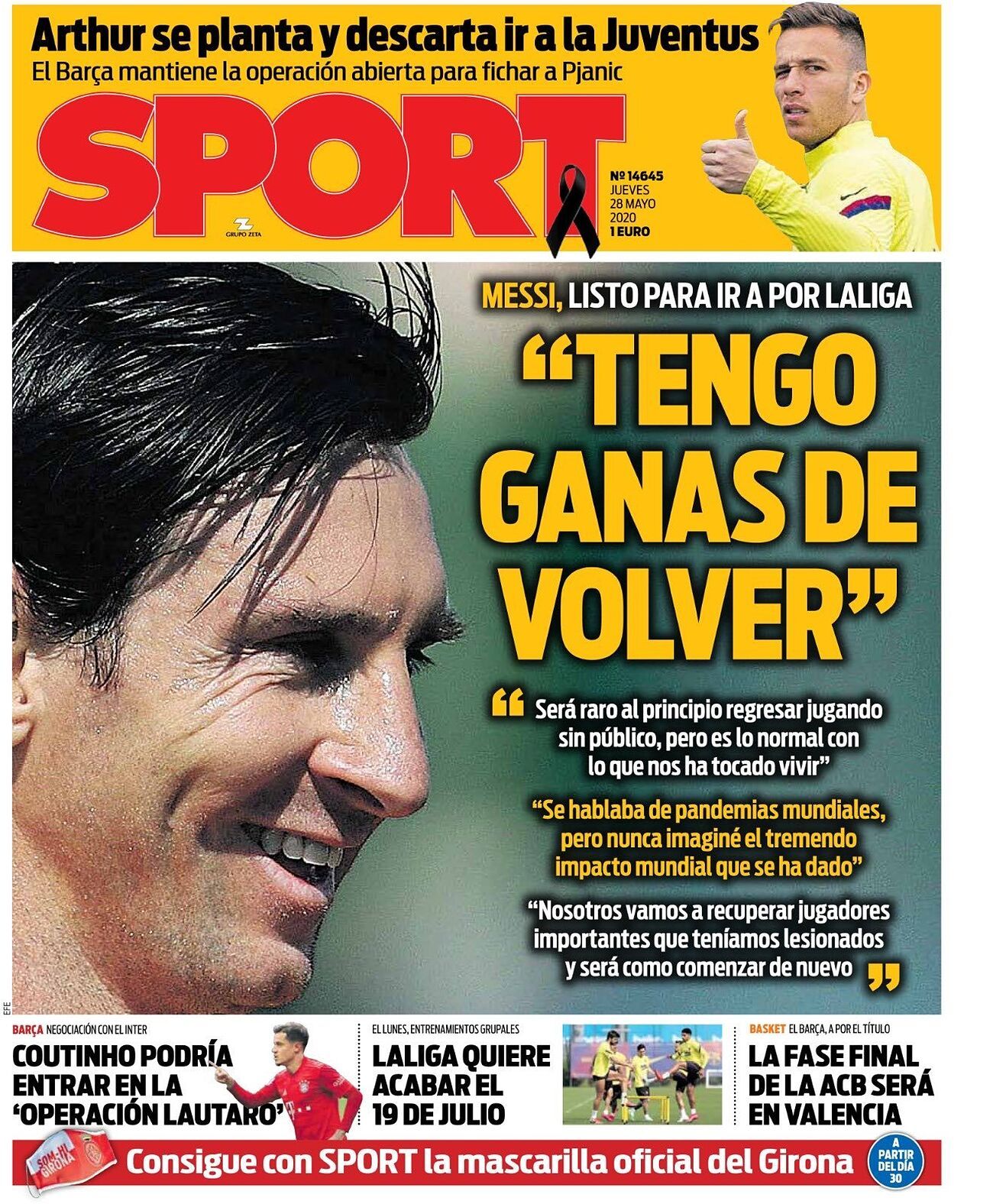 Sport 28 May