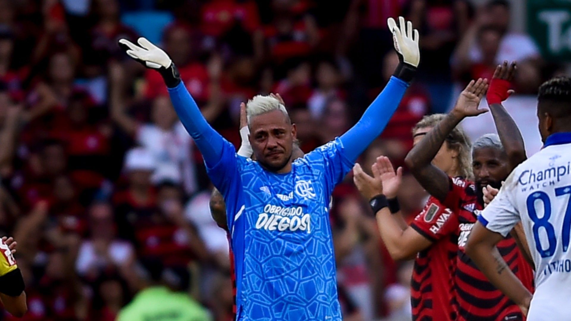 Diego Alves Flamengo Avaí Brasileirão 12 11 2022