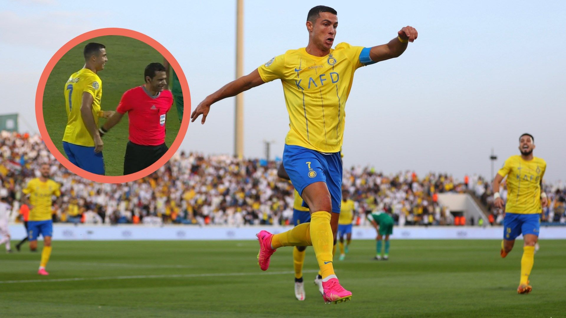 Cristiano Ronaldo - Mahmoud Al Banaa - Nassr 2023