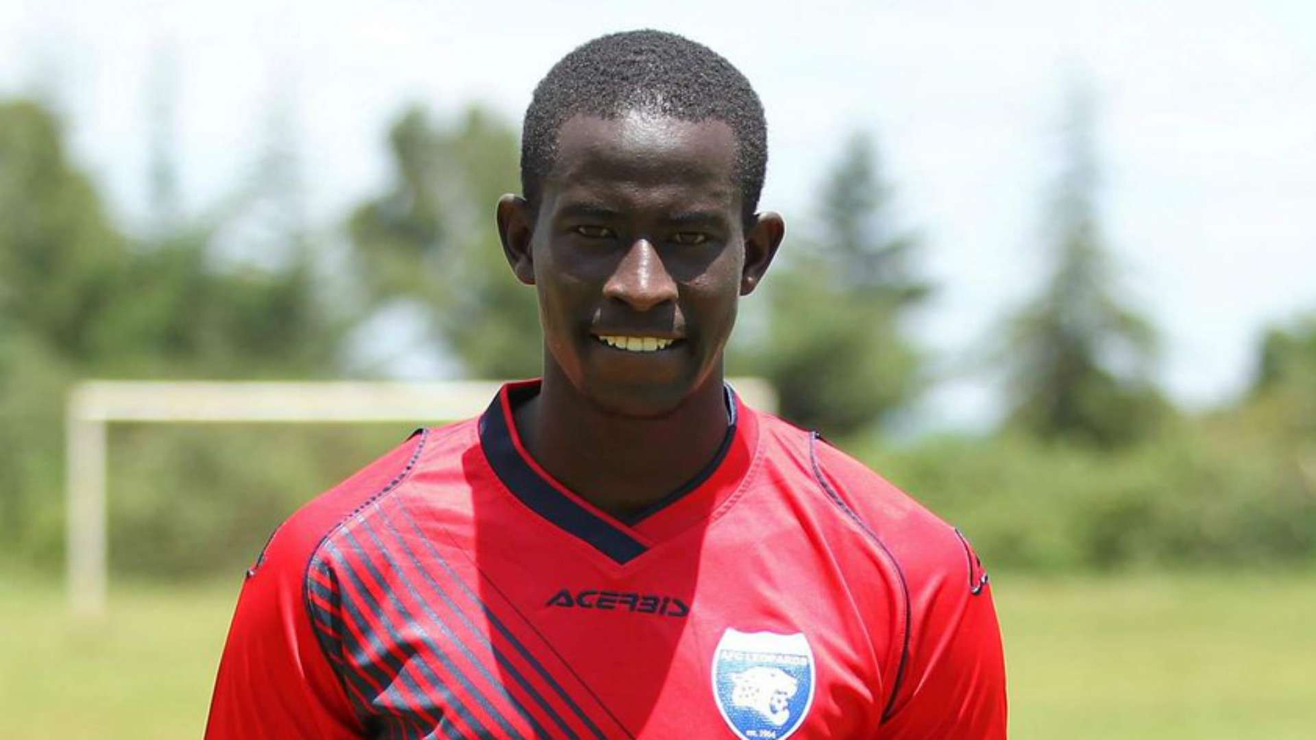 Clark Achuka signs for AFC Leopards.