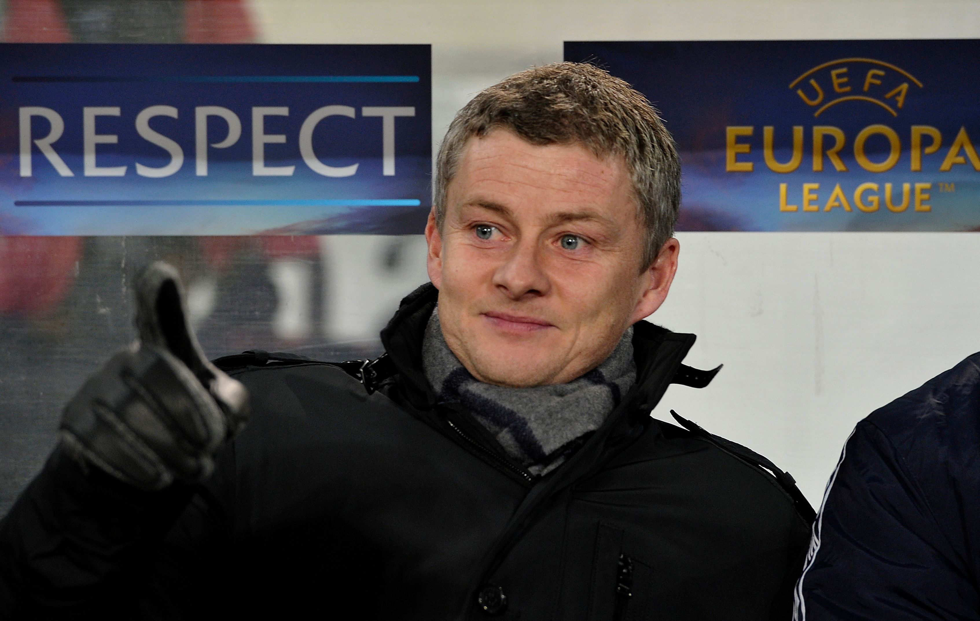 Molde manager Ole Gunner Solskjaer