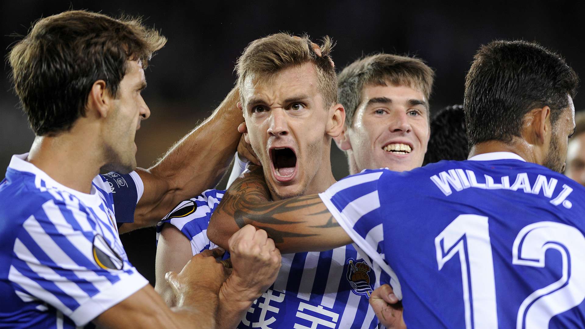 Diego Llorente Real Sociedad Rosenborg UEFA Europa League