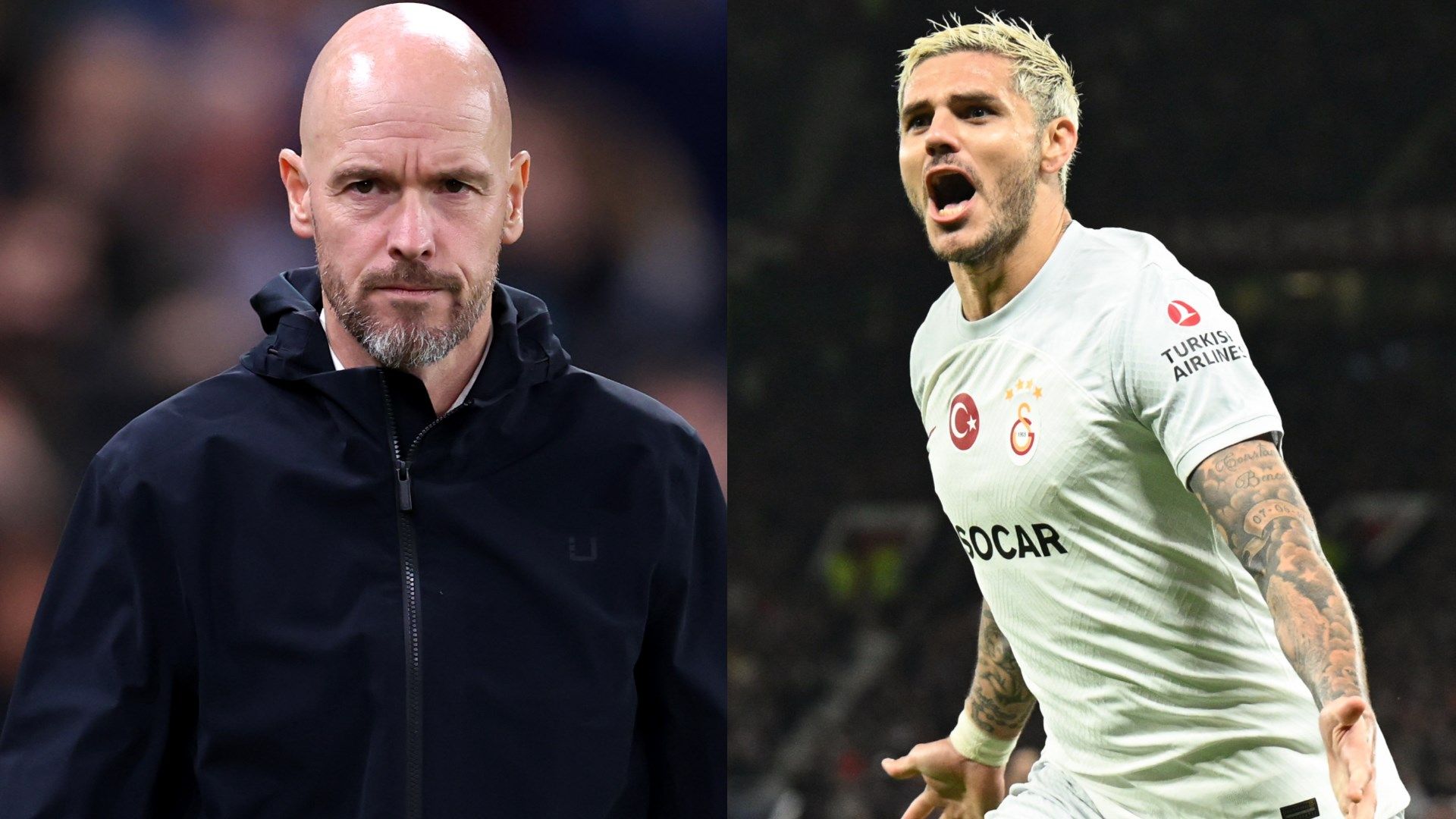 erik ten hag mauro icardi manchester united galatasaray 2023