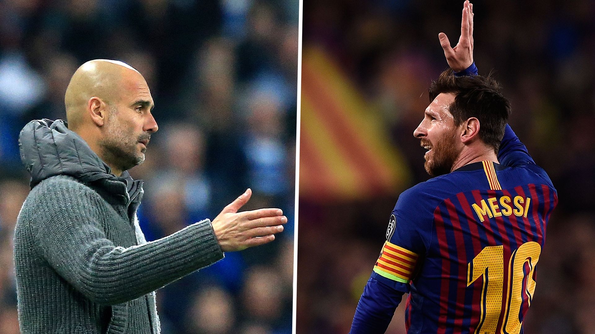 Pep Guardiola Lionel Messi