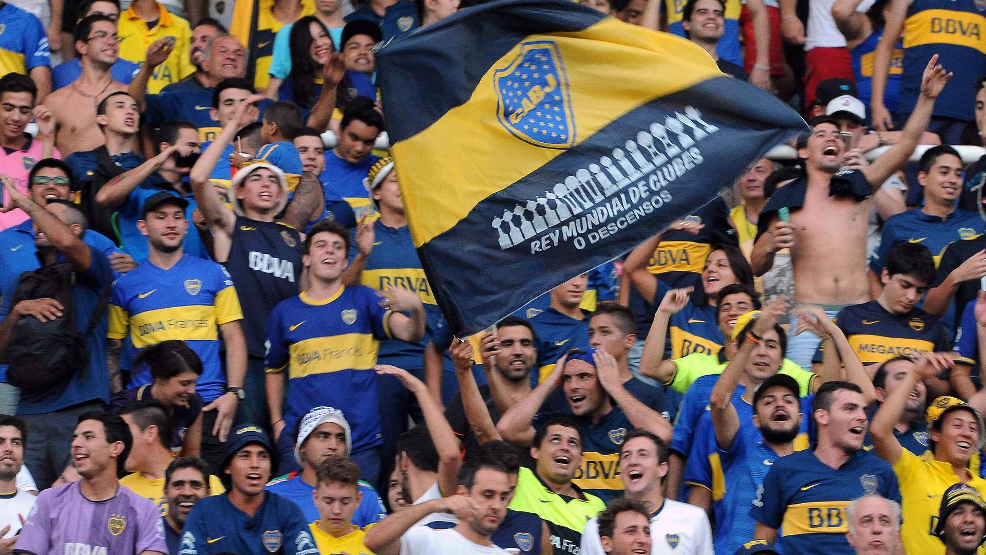Hinchas Boca Juniors Supercopa Argentina