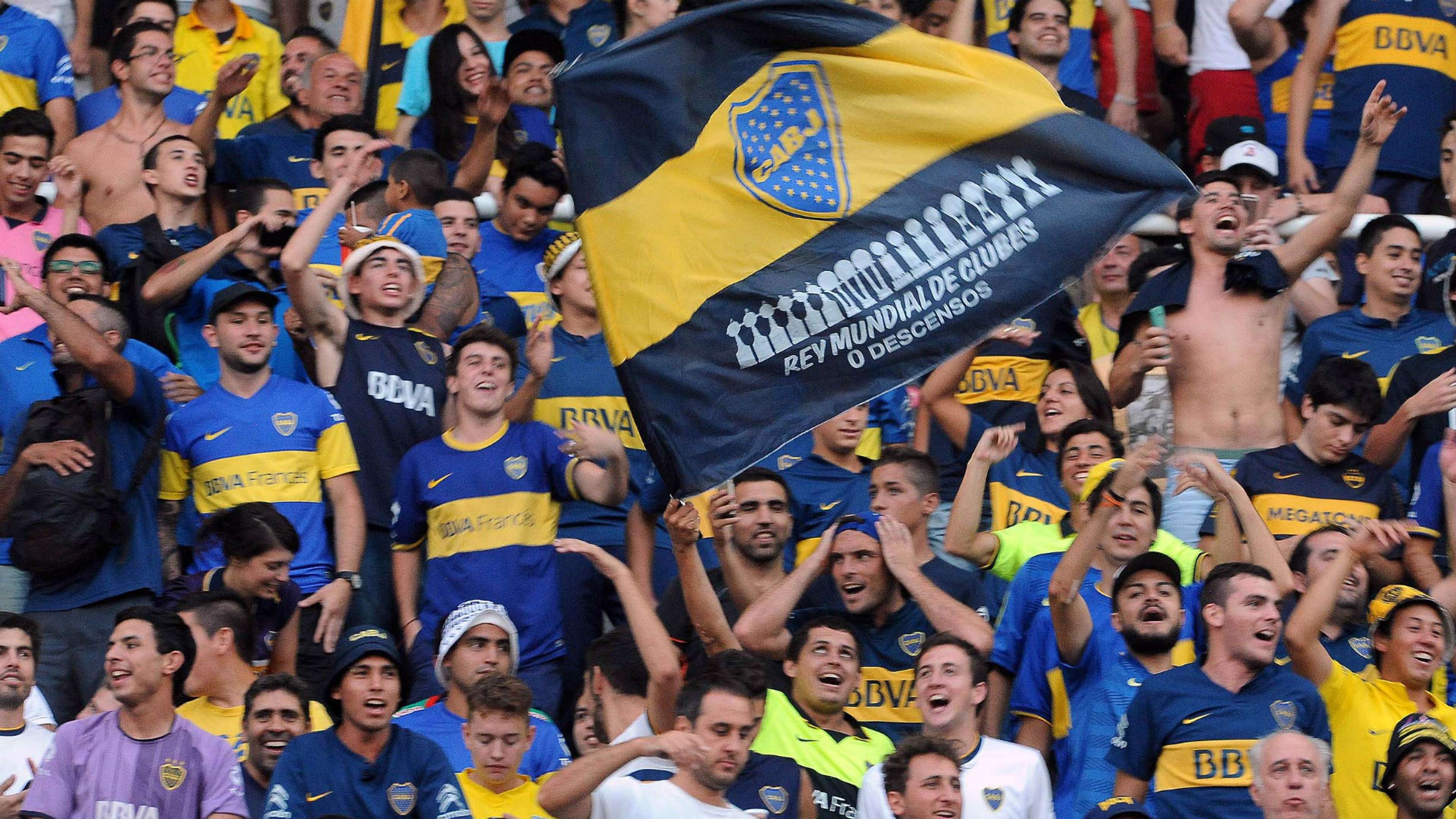 Hinchas Boca Juniors Supercopa Argentina